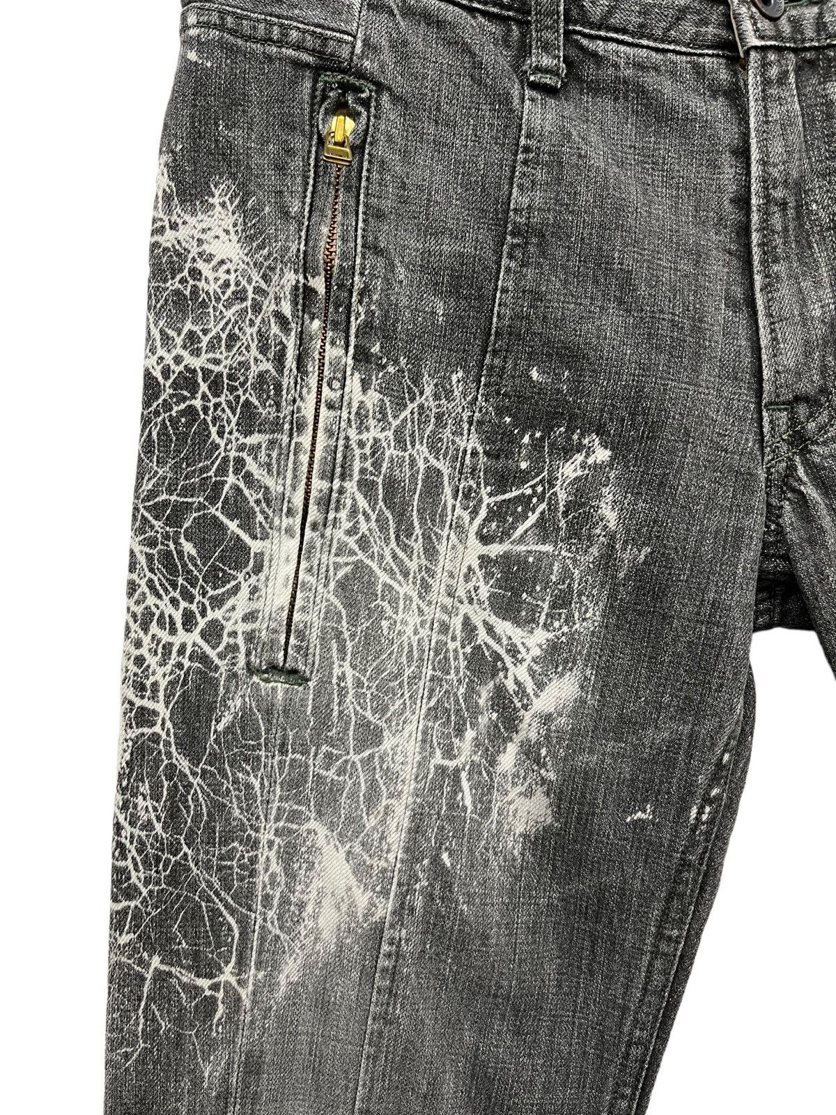 Art Comes First 🔥DOPE🔥Vtg WESTBORNE Acid Splash Design Denim Made In Japan Size US 30 / EU 46 - 6 Thumbnail