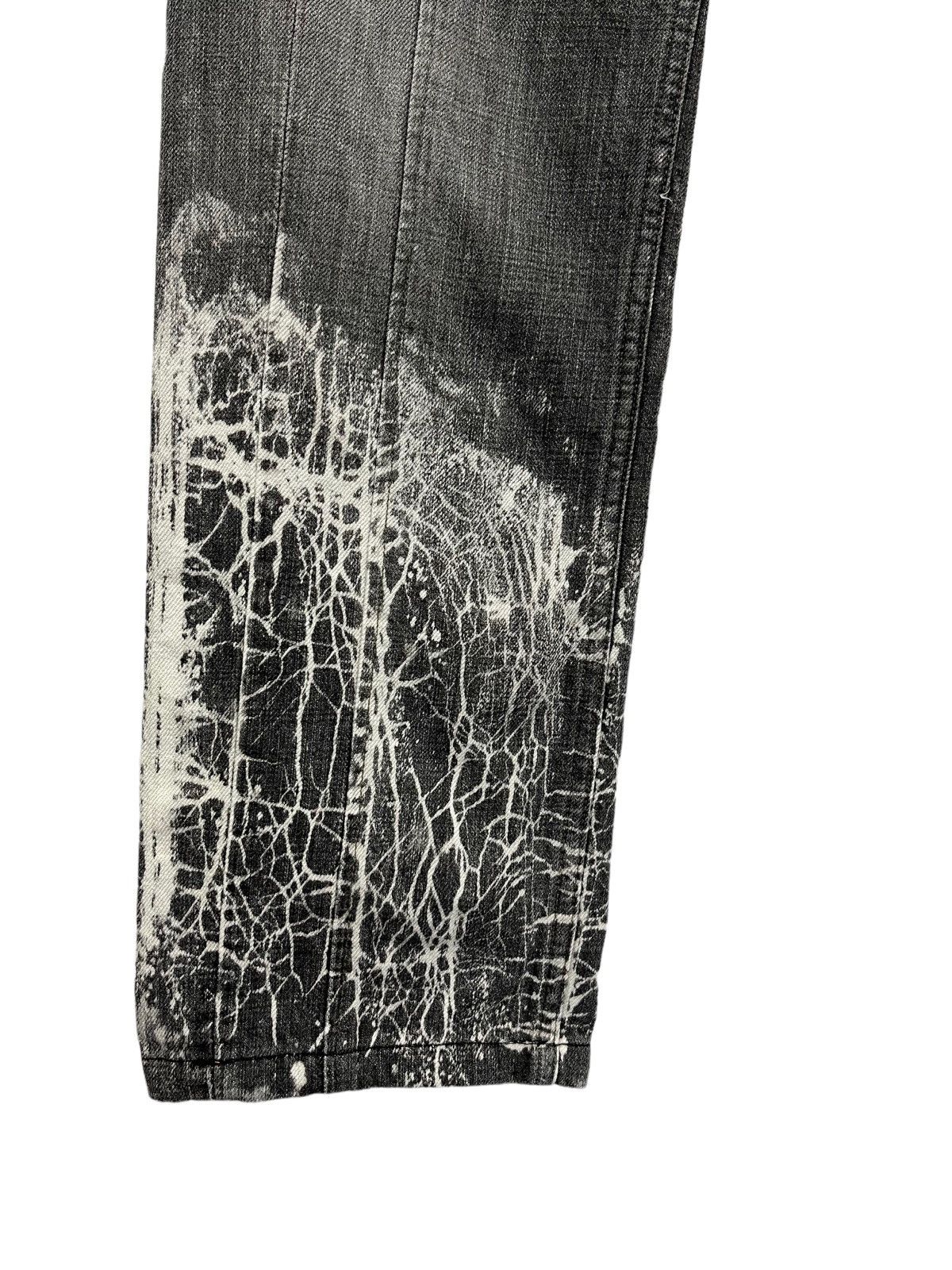 Art Comes First 🔥DOPE🔥Vtg WESTBORNE Acid Splash Design Denim Made In Japan Size US 30 / EU 46 - 8 Thumbnail