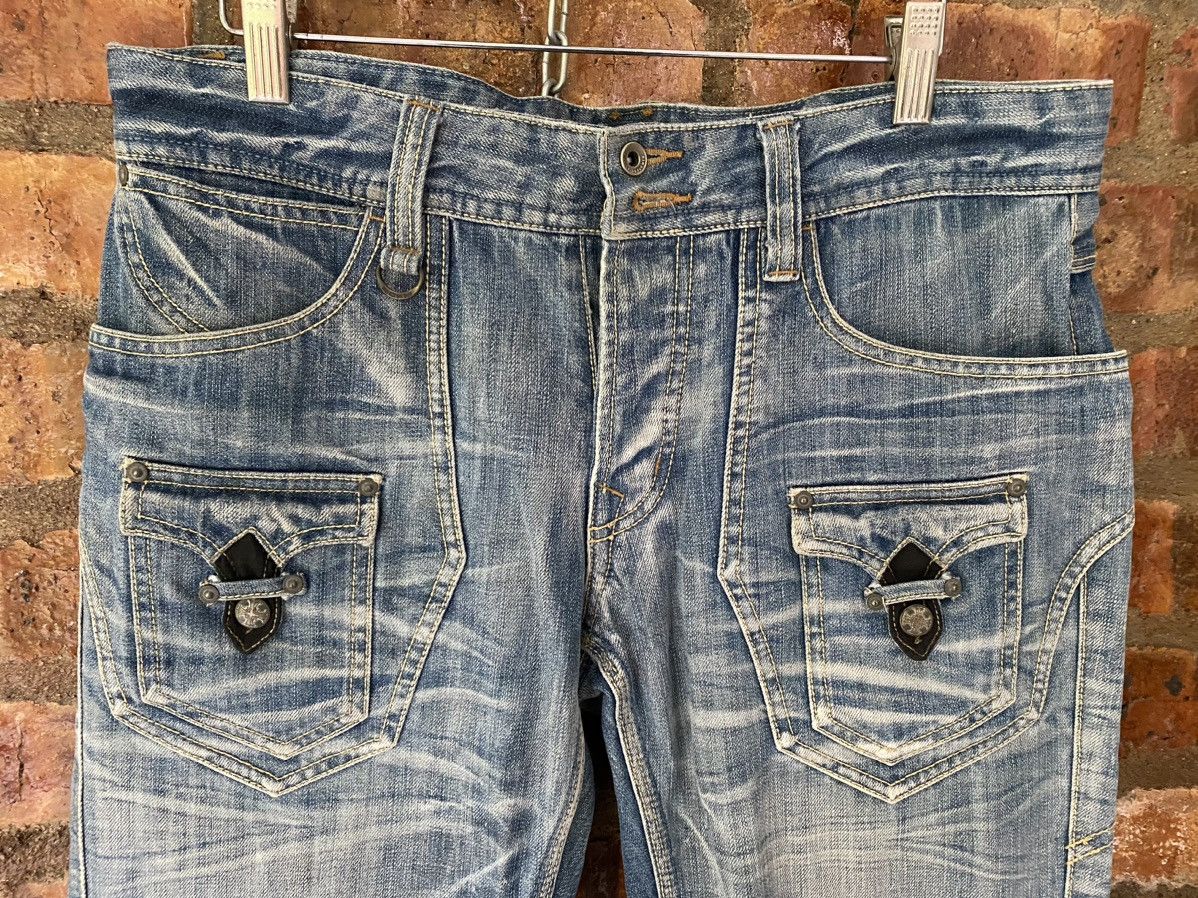 Tornado Mart NICOLE FOR MEN Japan Cross bush wash pants Size US 34 / EU 50 - 8 Thumbnail