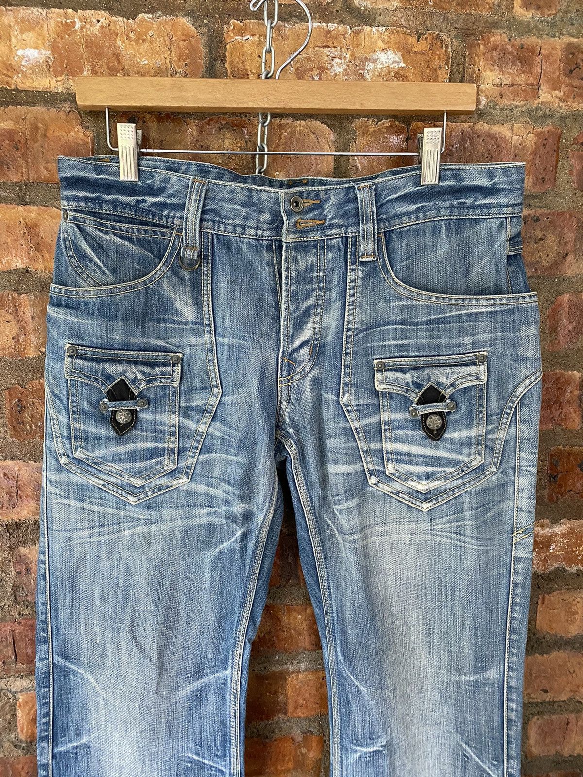Tornado Mart NICOLE FOR MEN Japan Cross bush wash pants Size US 34 / EU 50 - 6 Thumbnail