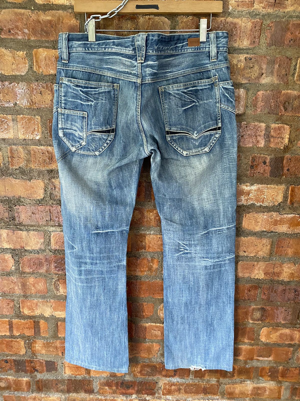Tornado Mart NICOLE FOR MEN Japan Cross bush wash pants Size US 34 / EU 50 - 12 Thumbnail