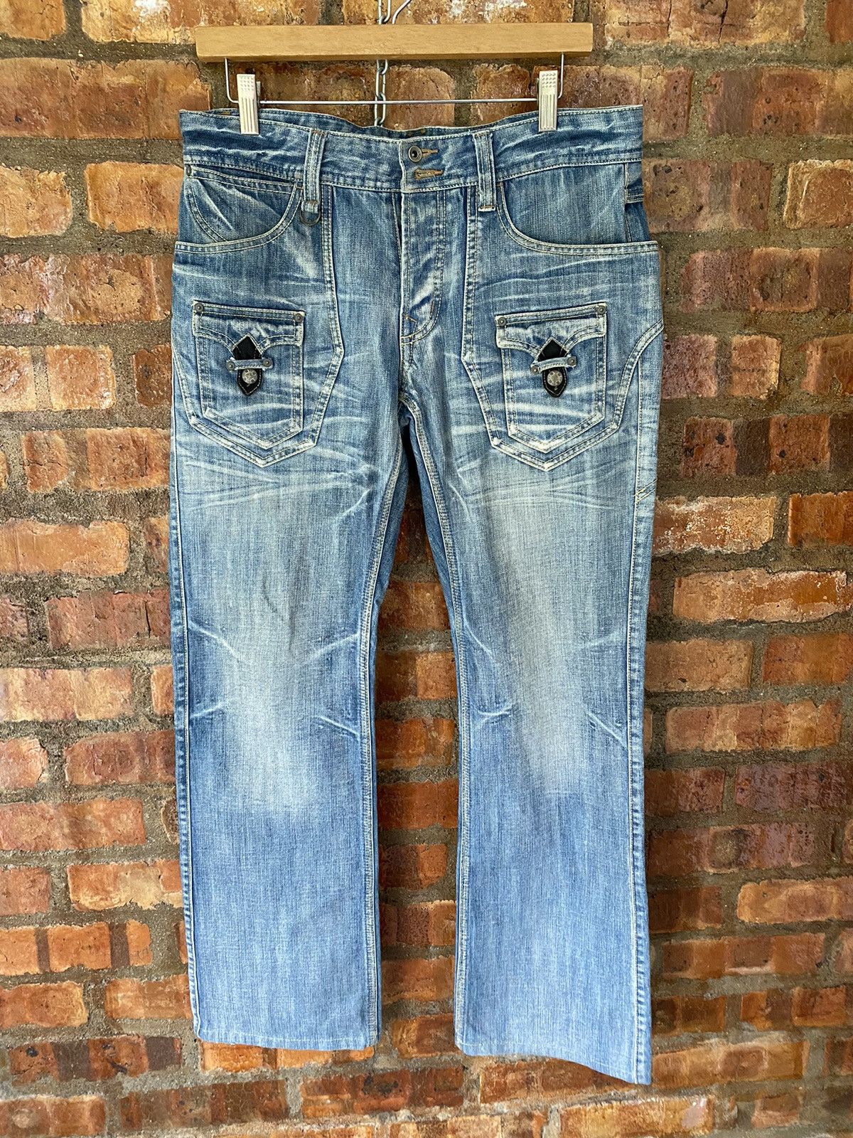 Tornado Mart NICOLE FOR MEN Japan Cross bush wash pants Size US 34 / EU 50 - 5 Thumbnail
