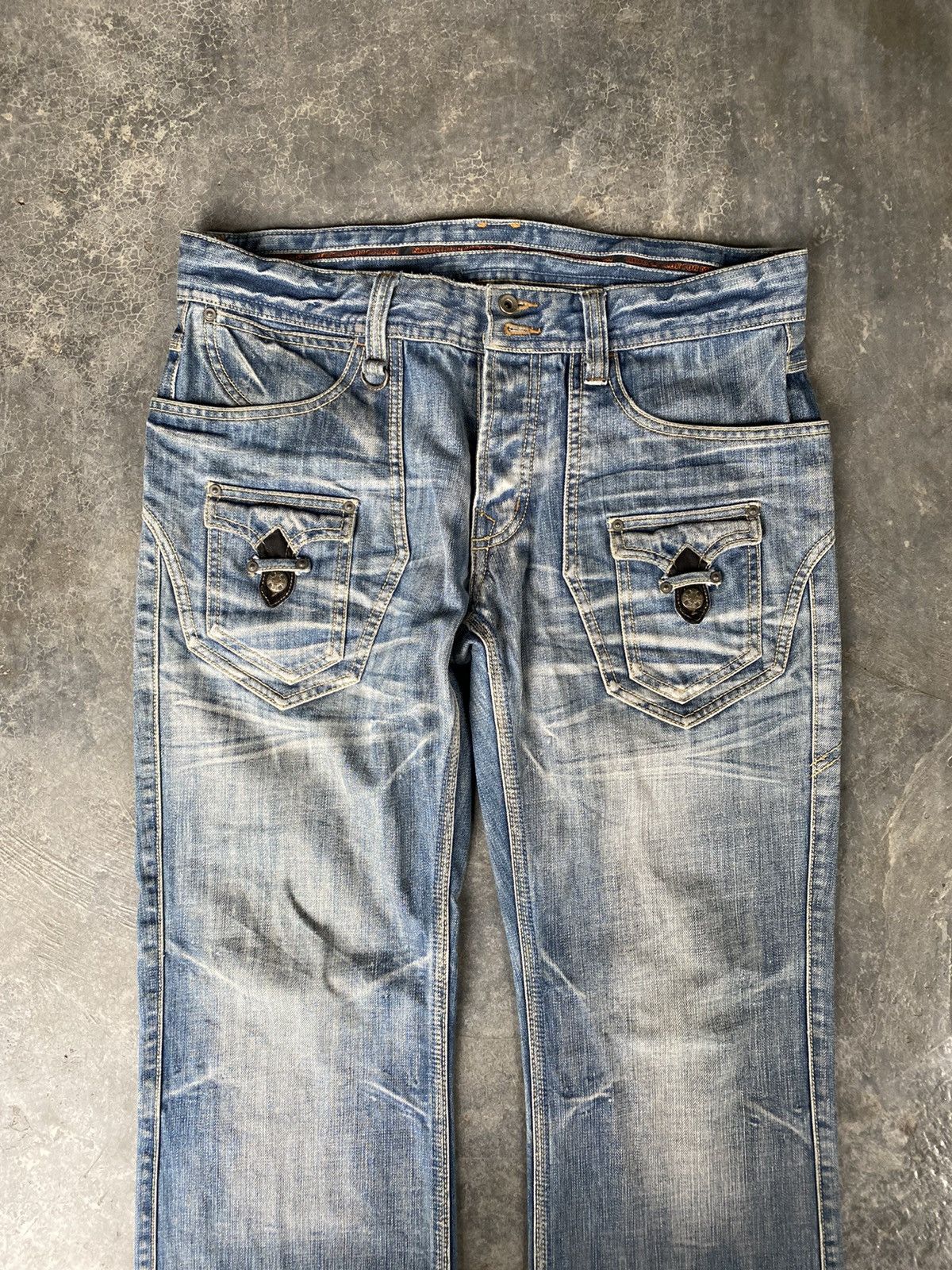 Tornado Mart NICOLE FOR MEN Japan Cross bush wash pants Size US 34 / EU 50 - 4 Thumbnail