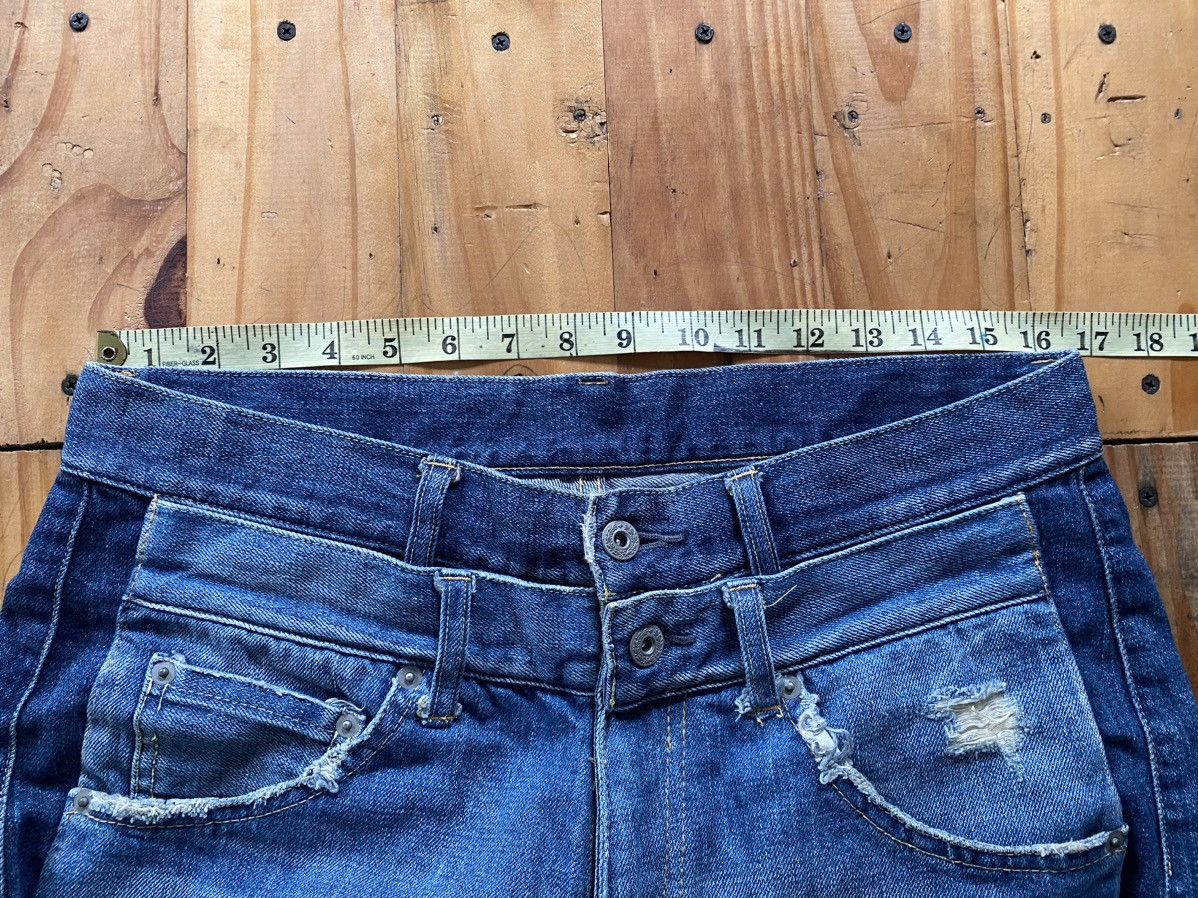 WHIZ LIMITED 90s Whiz Limited REBUILD Double waist Double denim Size US 33 - 21 Thumbnail