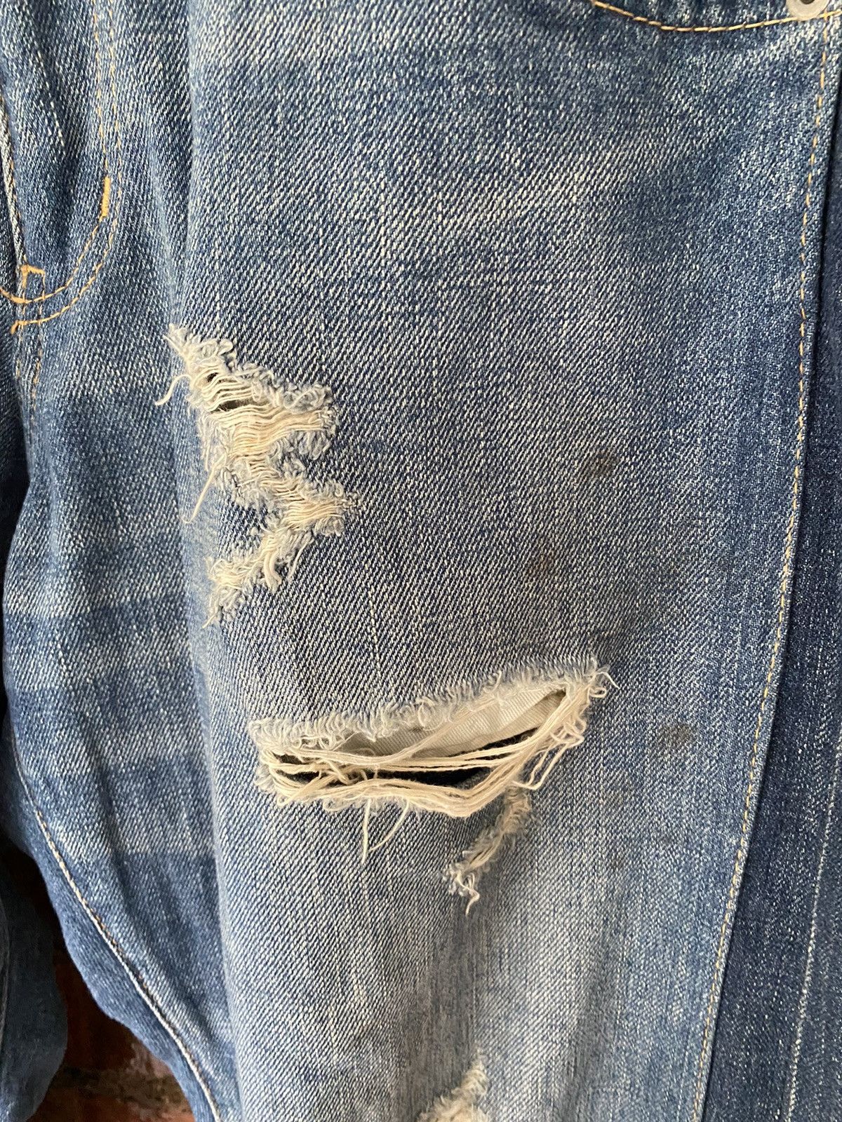 WHIZ LIMITED 90s Whiz Limited REBUILD Double waist Double denim Size US 33 - 8 Thumbnail