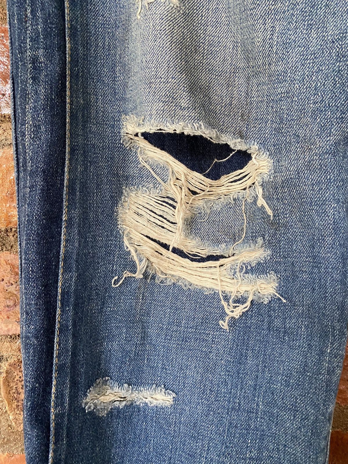 WHIZ LIMITED 90s Whiz Limited REBUILD Double waist Double denim Size US 33 - 9 Thumbnail