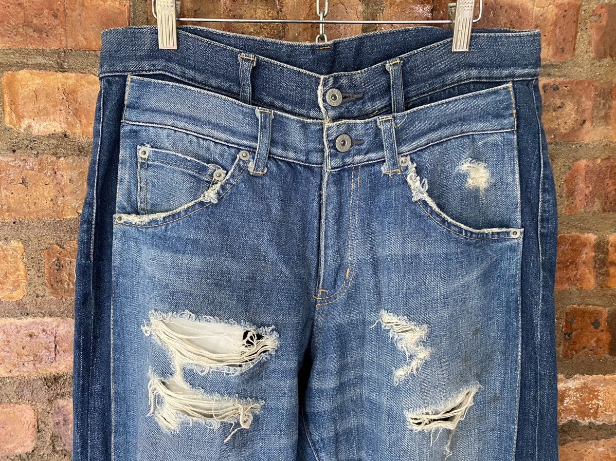 WHIZ LIMITED 90s Whiz Limited REBUILD Double waist Double denim Size US 33 - 6 Thumbnail