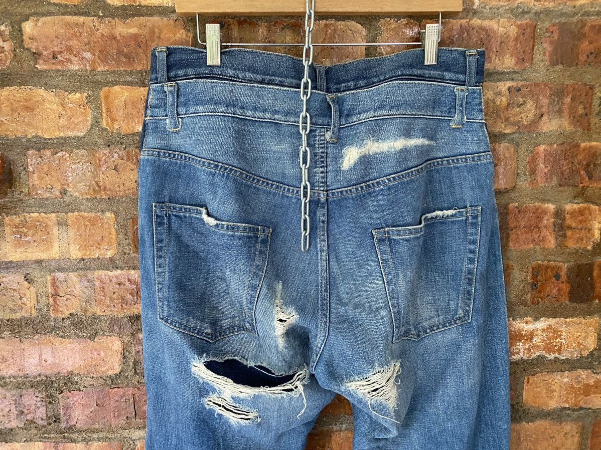 WHIZ LIMITED 90s Whiz Limited REBUILD Double waist Double denim Size US 33 - 13 Thumbnail