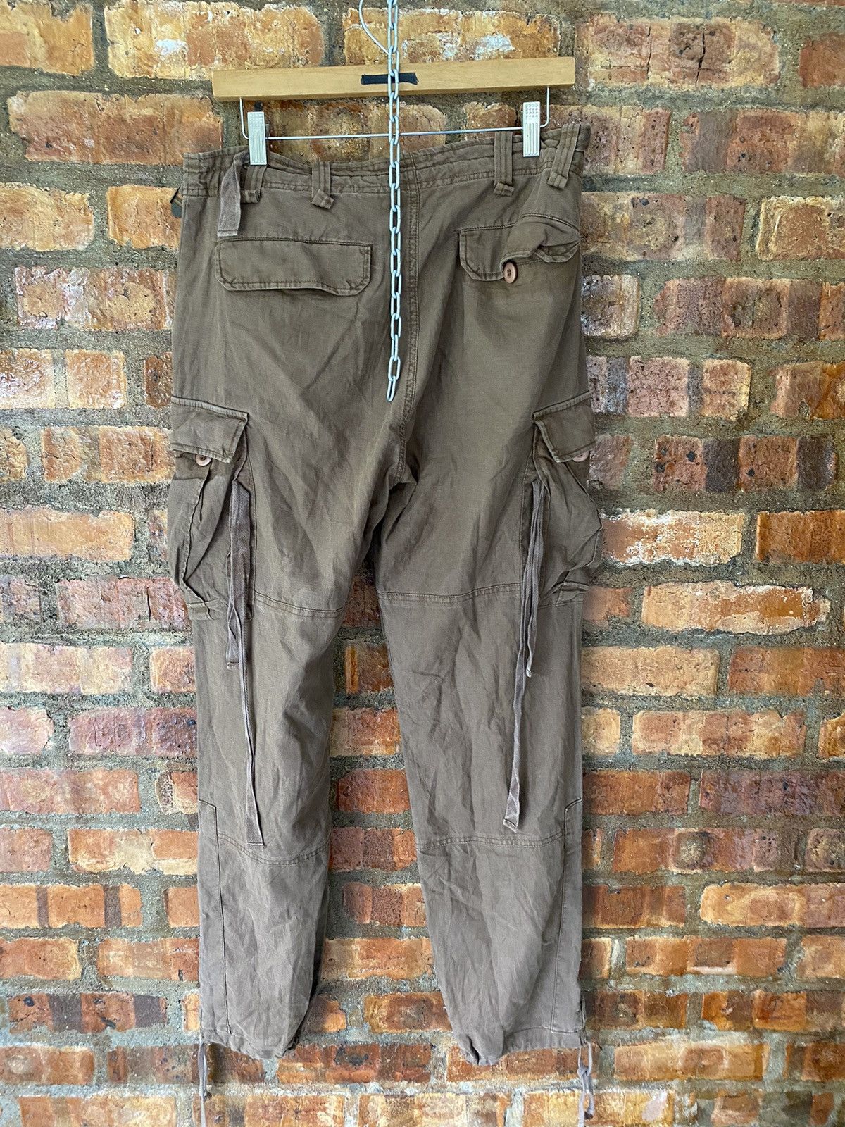Japanese Brand × PPFM × Tornado Mart MANGROVE Japan hem Zipper drawstring cargos Size US 35 - 9 Thumbnail
