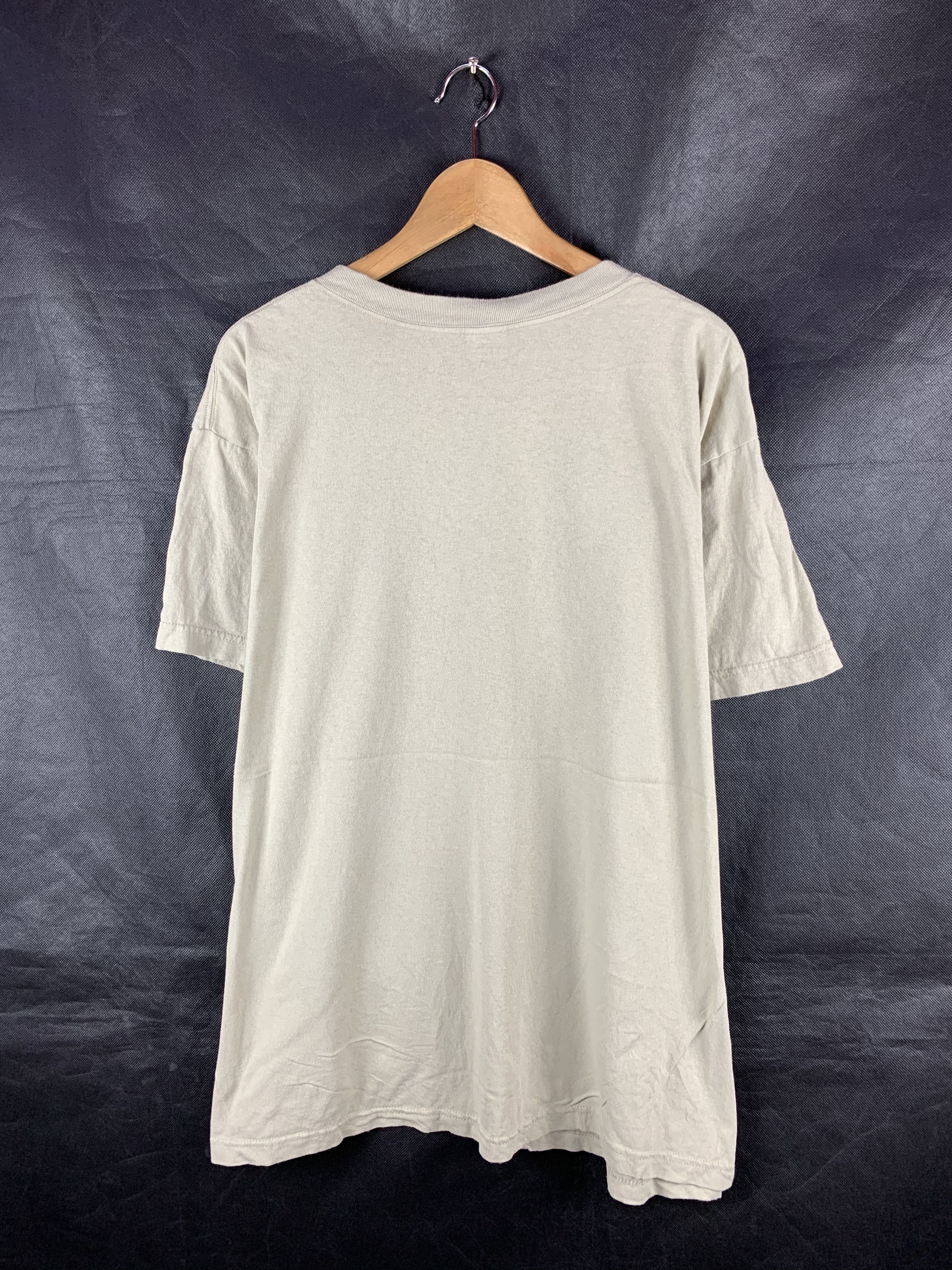 Vintage 🔥Vintage Plain Army Tee Campbellsville Apparel Company Size US XXL / EU 58 / 5 - 5 Thumbnail