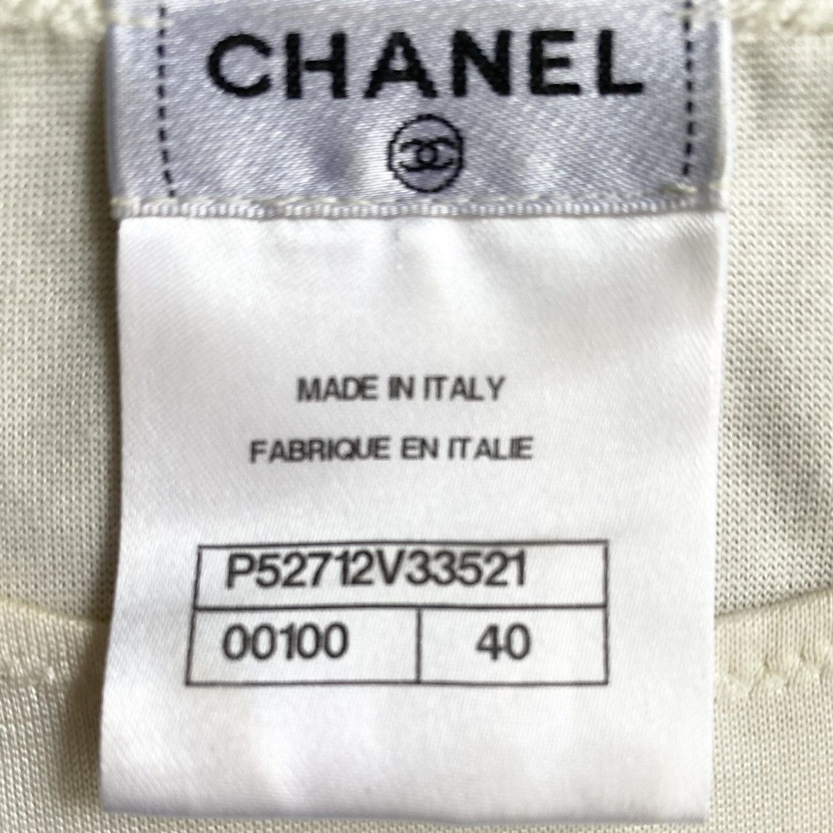 Chanel Chanel Pearl Beard Trimmed Top Size M / US 6-8 / IT 42-44 - 3 Thumbnail