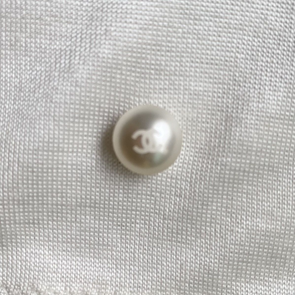 Chanel Chanel Pearl Beard Trimmed Top Size M / US 6-8 / IT 42-44 - 4 Thumbnail