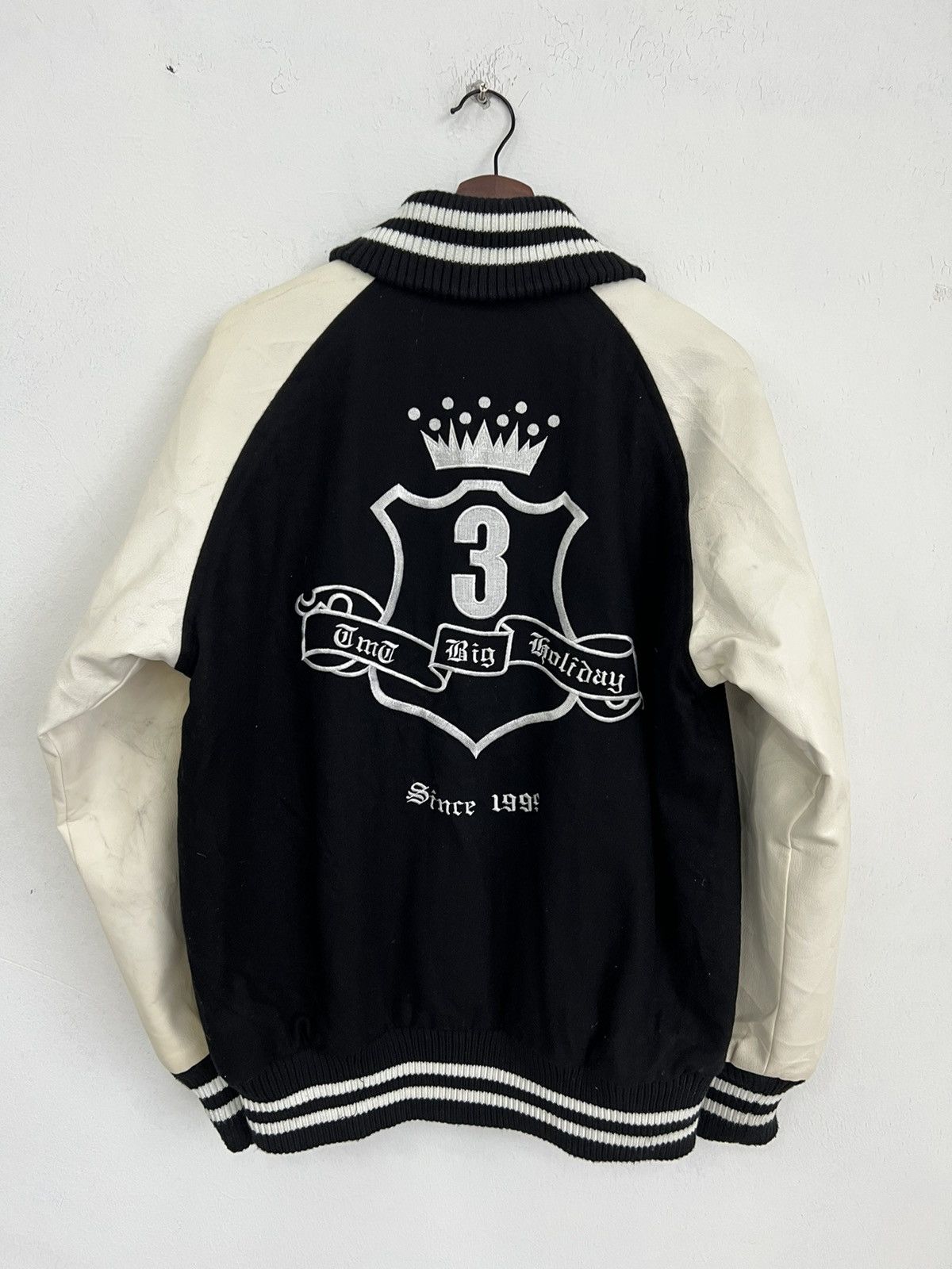 Vintage Vintage TMT Varsity Jacket Size US M / EU 48-50 / 2 - 1 Thumbnail