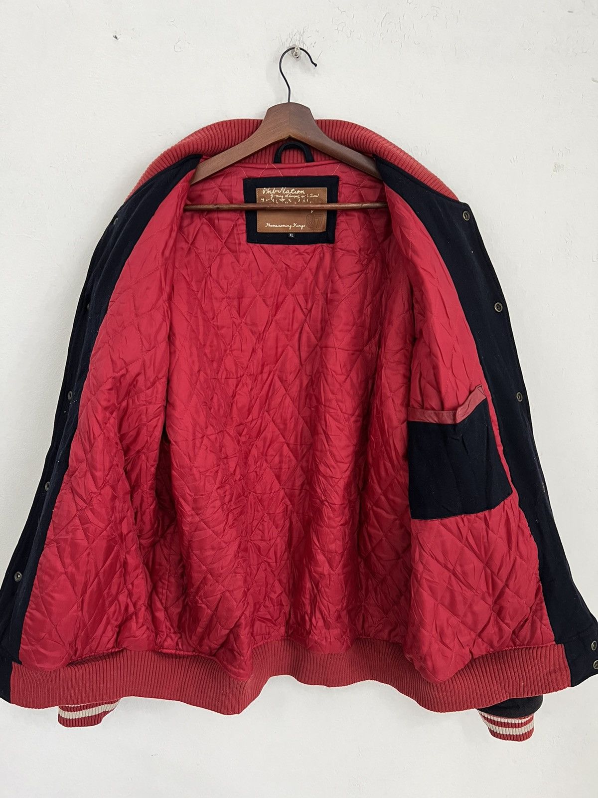 Vintage PMB Nation Varsity Jacket Size US XL / EU 56 / 4 - 6 Thumbnail