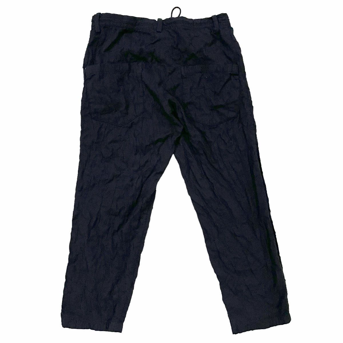 Y's for Men × Yohji Yamamoto 💥YOHJI YAMAMOTO CROP WRINKLED PANT Size US 31 - 7 Thumbnail