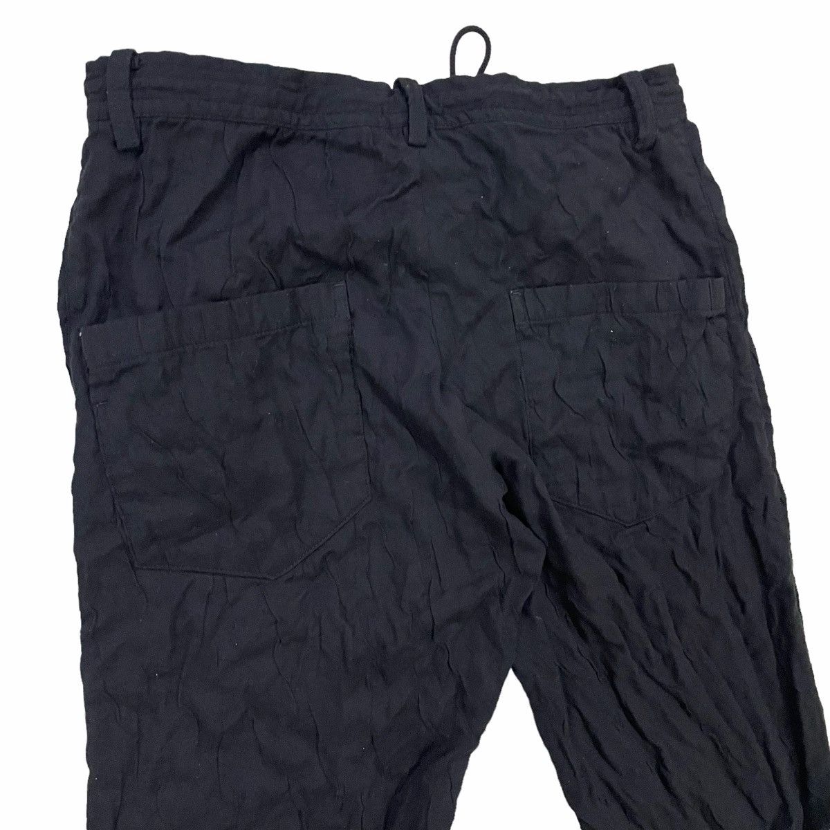Y's for Men × Yohji Yamamoto 💥YOHJI YAMAMOTO CROP WRINKLED PANT Size US 31 - 8 Thumbnail