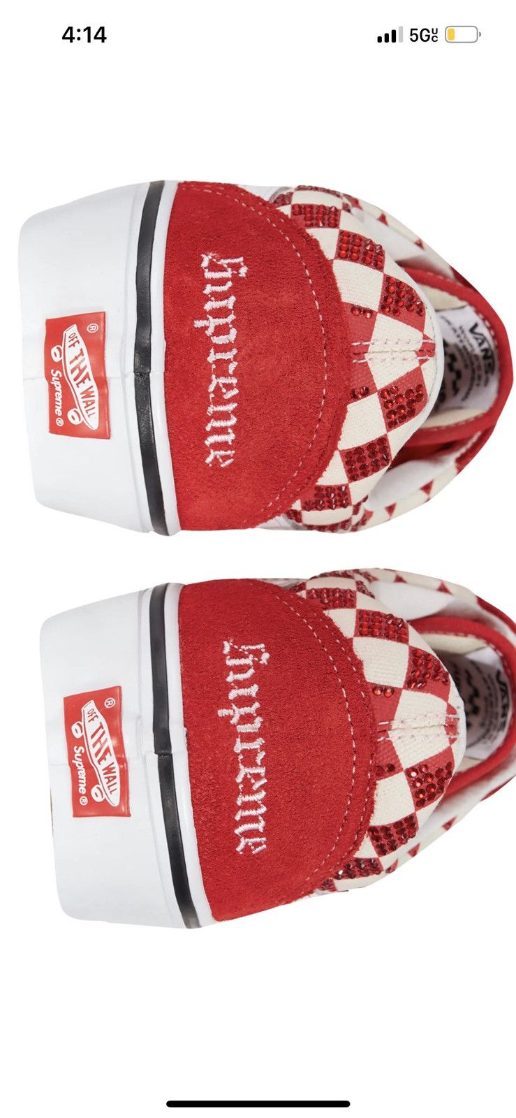 Supreme x Vans x Swarovski