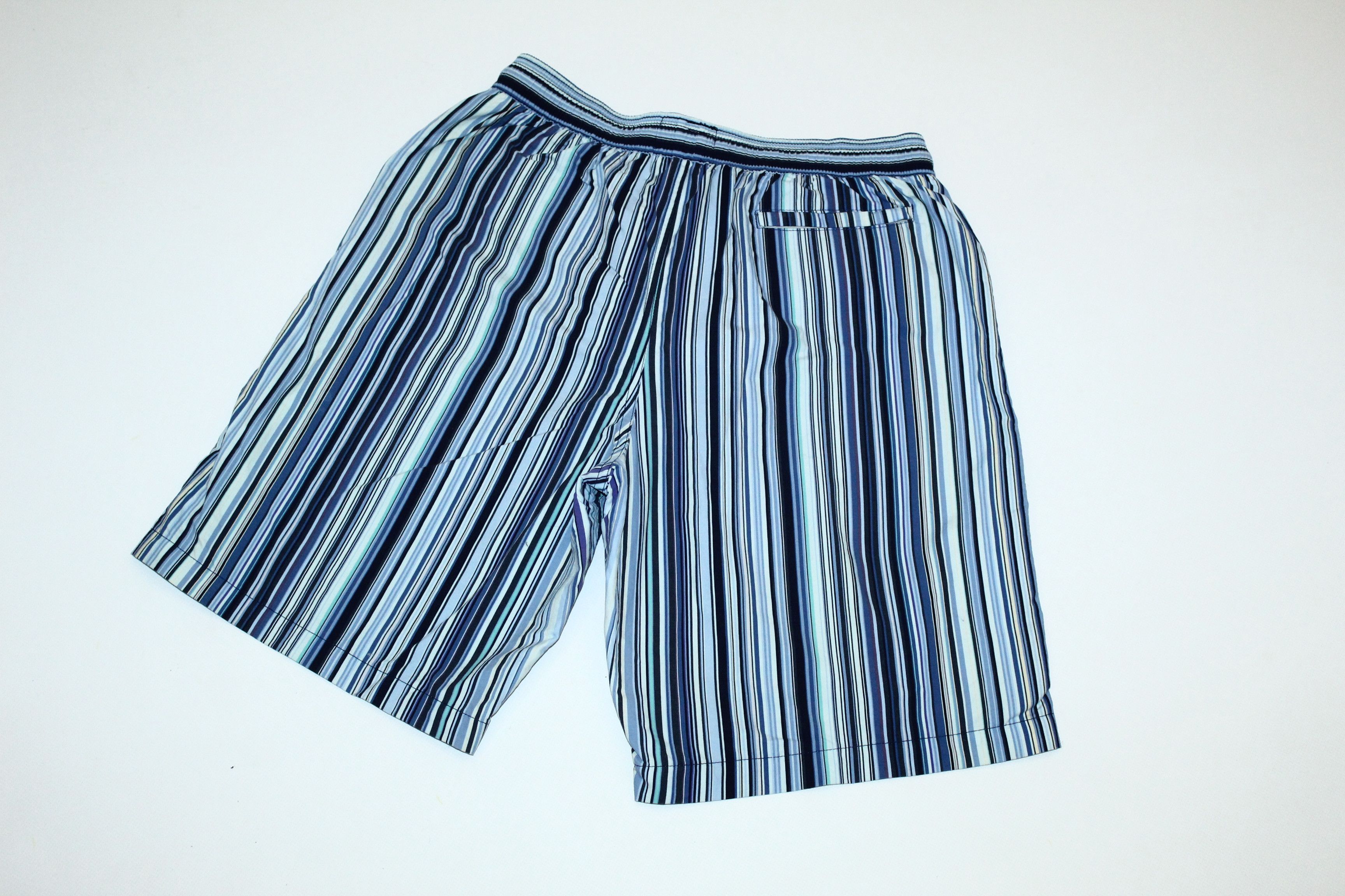 Paul Smith Paul Smith Signature Iconic Striped Nylon Swimshorts Size US 32 / EU 48 - 6 Thumbnail