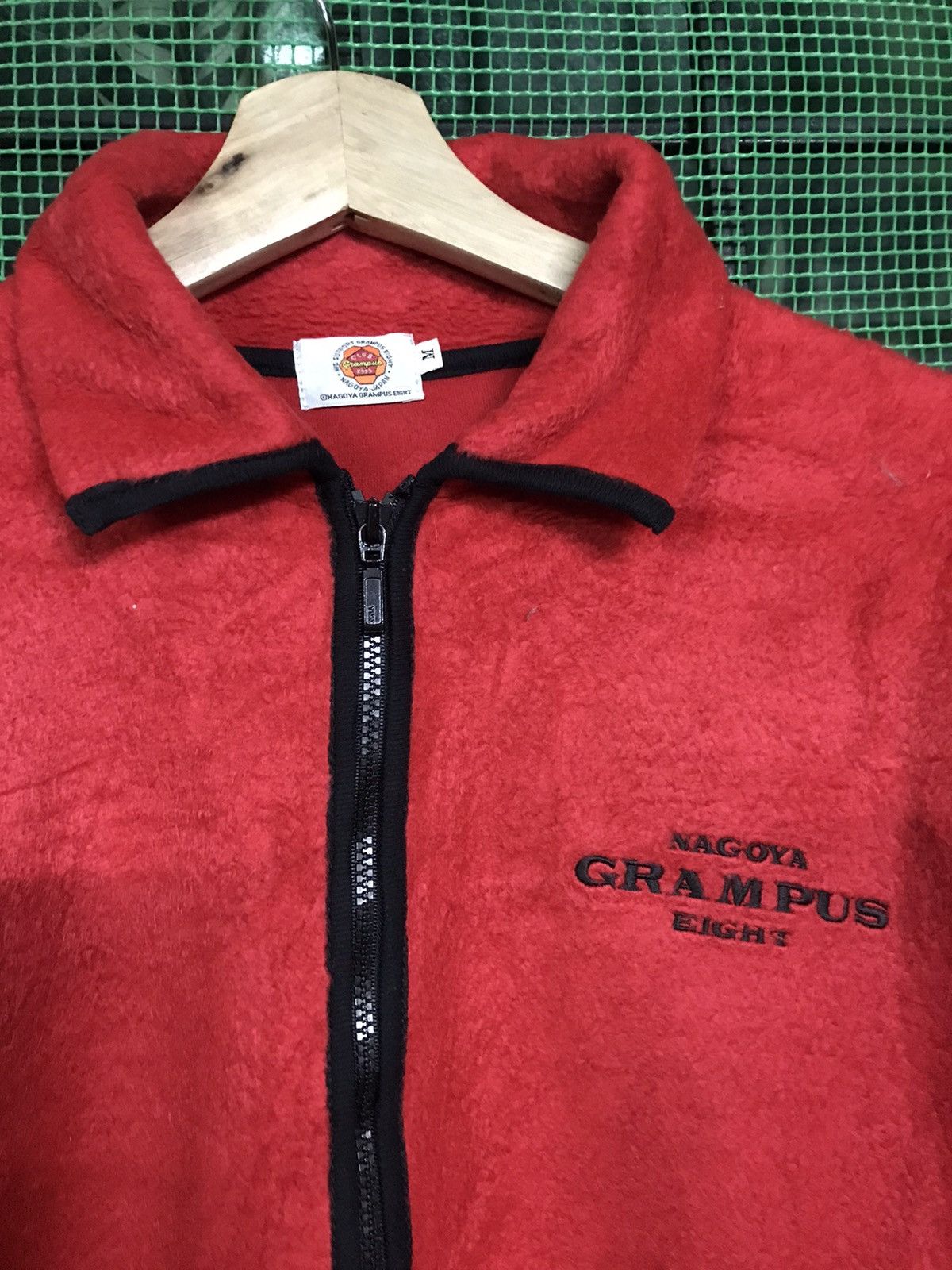 Japanese Brand Nagoya Grampus Sweatshirt Collar Fullzip Size US M / EU 48-50 / 2 - 3 Thumbnail
