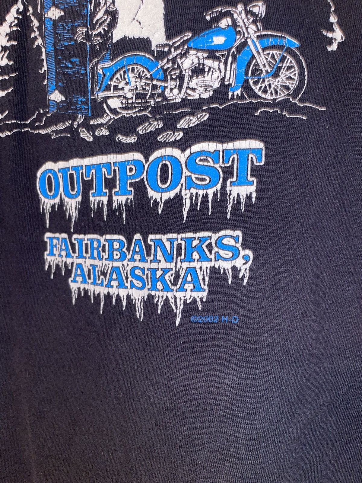 Harley Davidson 2002 Vintage Harley Davidson Alaska shirt Size US L / EU 52-54 / 3 - 4 Thumbnail