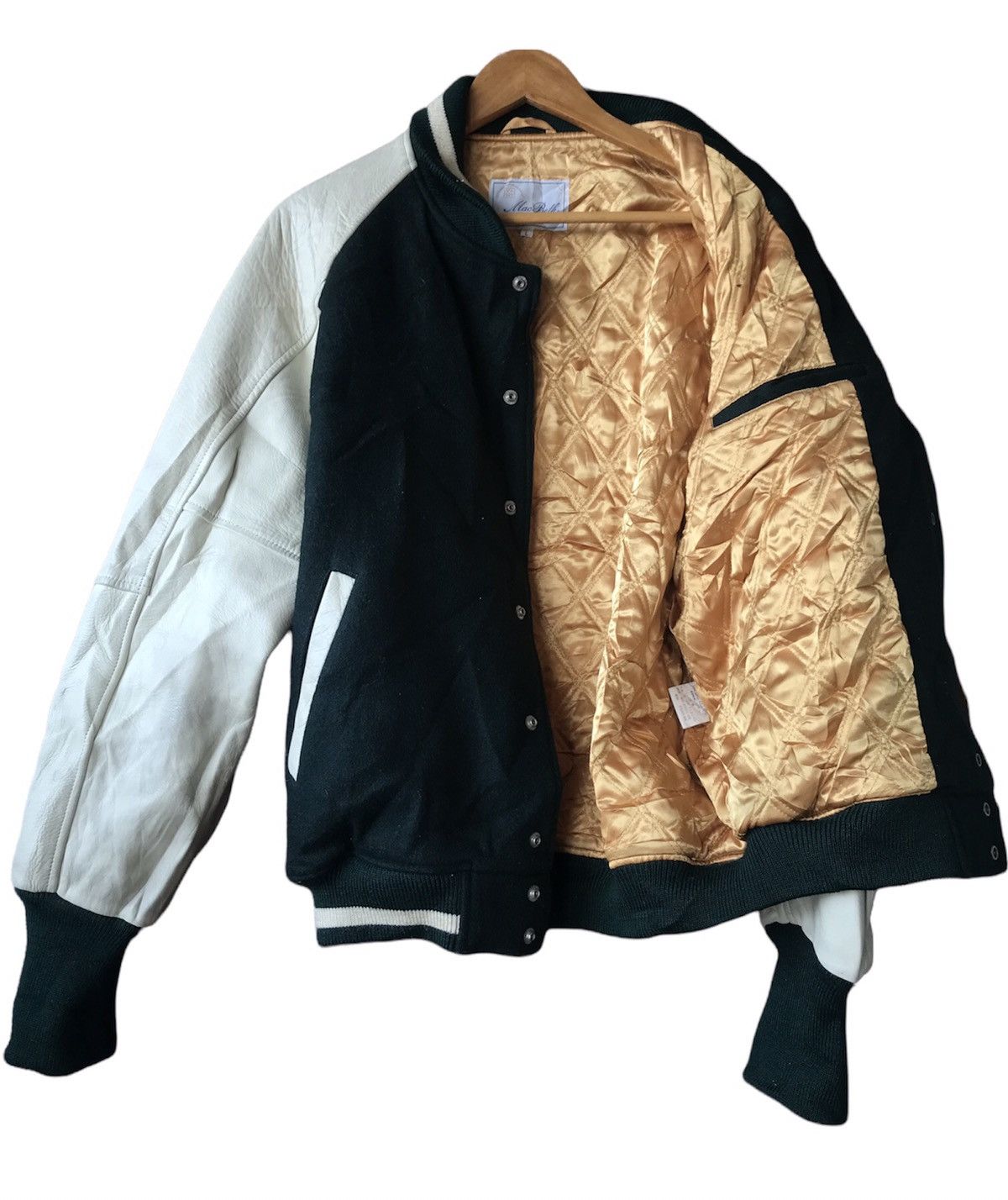 Delong × Macbeth Macbeth Varsity Jacket Spellout Logo Size US M / EU 48-50 / 2 - 3 Thumbnail