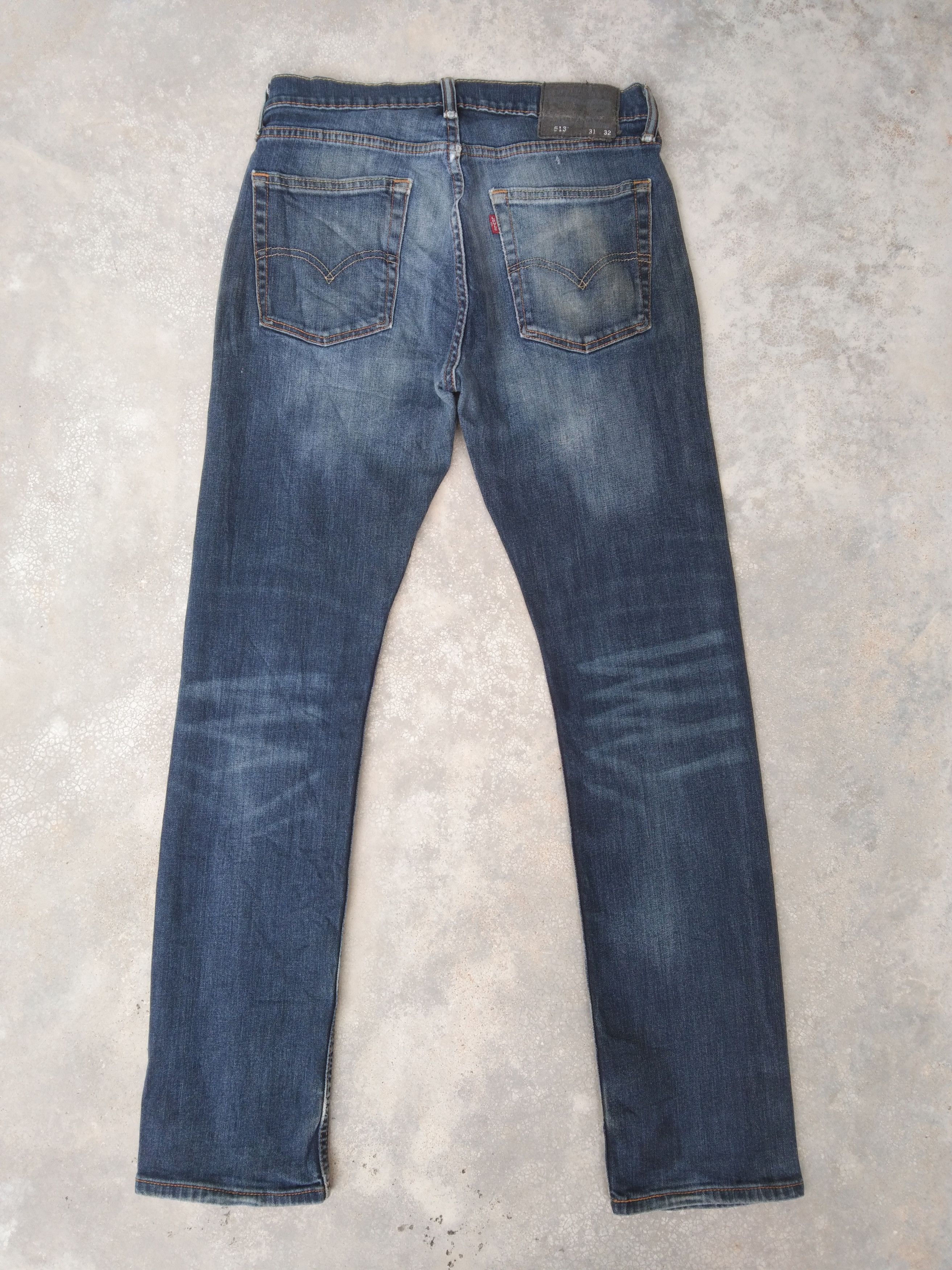 Levi's Vintage Levi's Jeans 513 Faded Blue Distressed Denim 30x31 Size US 30 / EU 46 - 2 Thumbnail