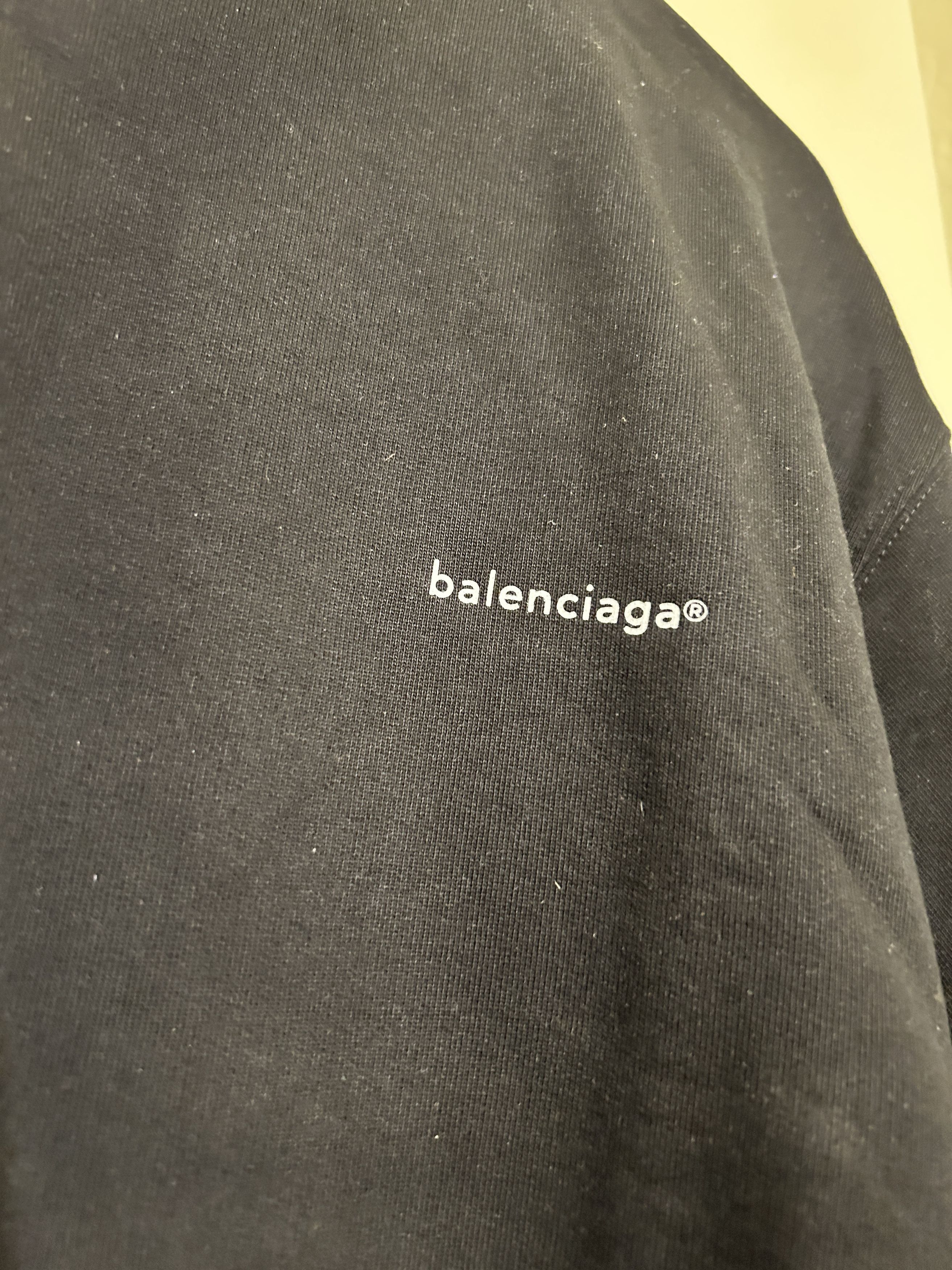 Balenciaga Balenciaga small logo crewneck sweatshirt Size US XS / EU 42 / 0 - 3 Thumbnail
