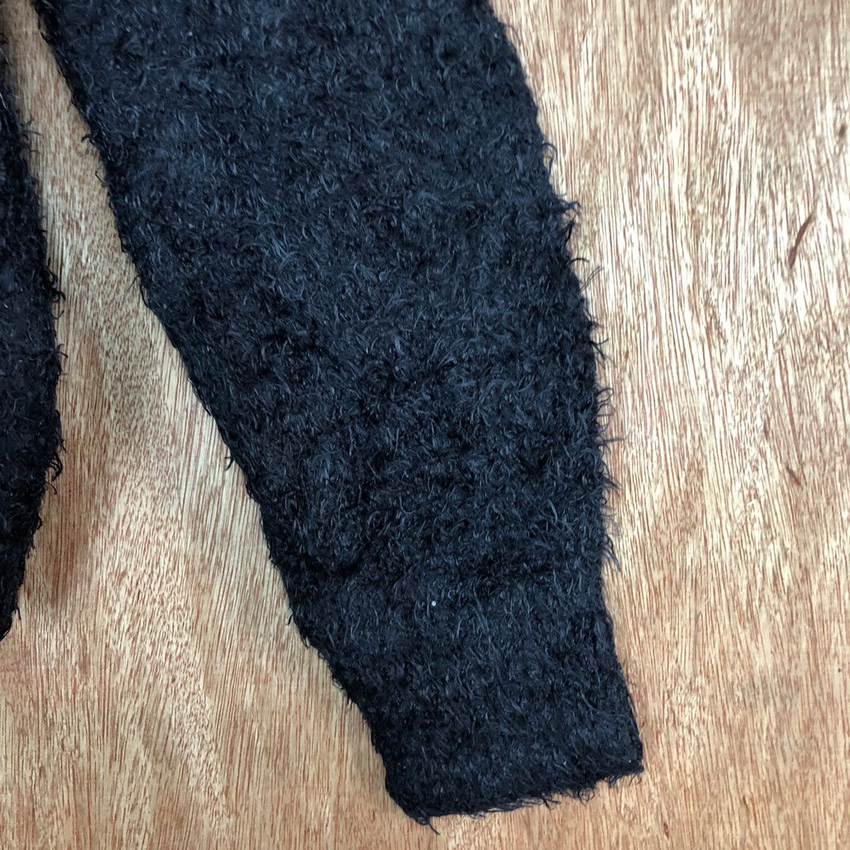 Homespun Knitwear × Japanese Brand Japan Dar Blue Mohair crop top Knitwear #c358 Size XS / US 0-2 / IT 36-38 - 4 Thumbnail