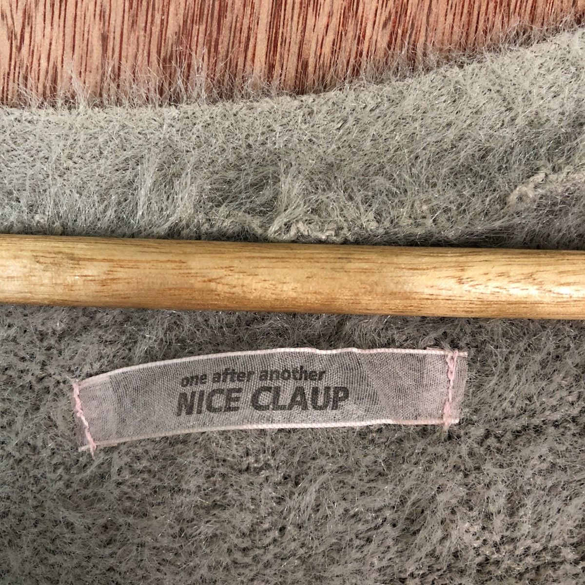 Japanese Brand DLL Nice Claup Brown Mohair Shag Shaggy Knitwear #c392 Size L / US 10 / IT 46 - 9 Thumbnail