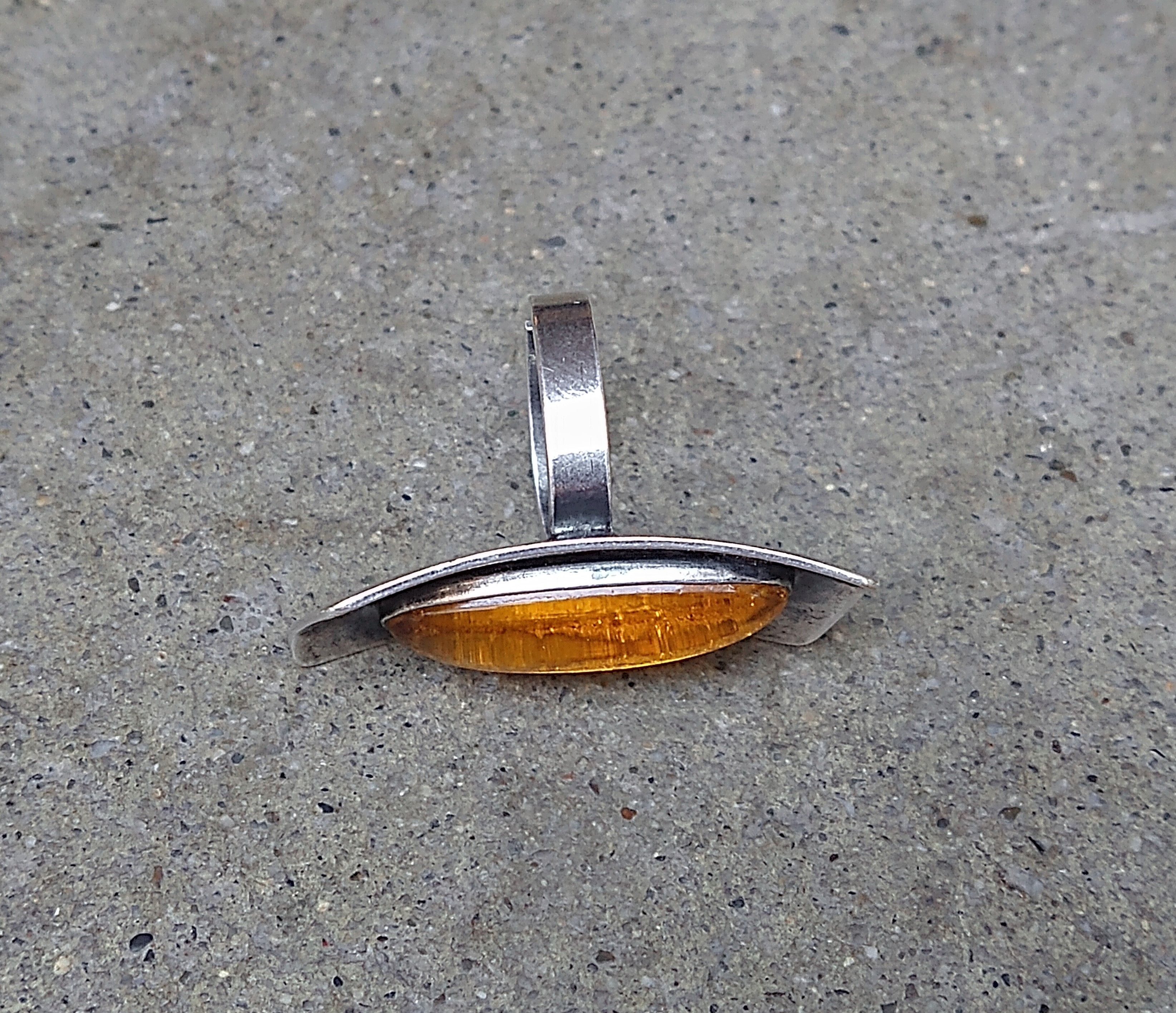 Jewelry × Vintage Vintage Ring Size 5.5 Steel Yellow Avant Garde Modern Size ONE SIZE - 6 Thumbnail