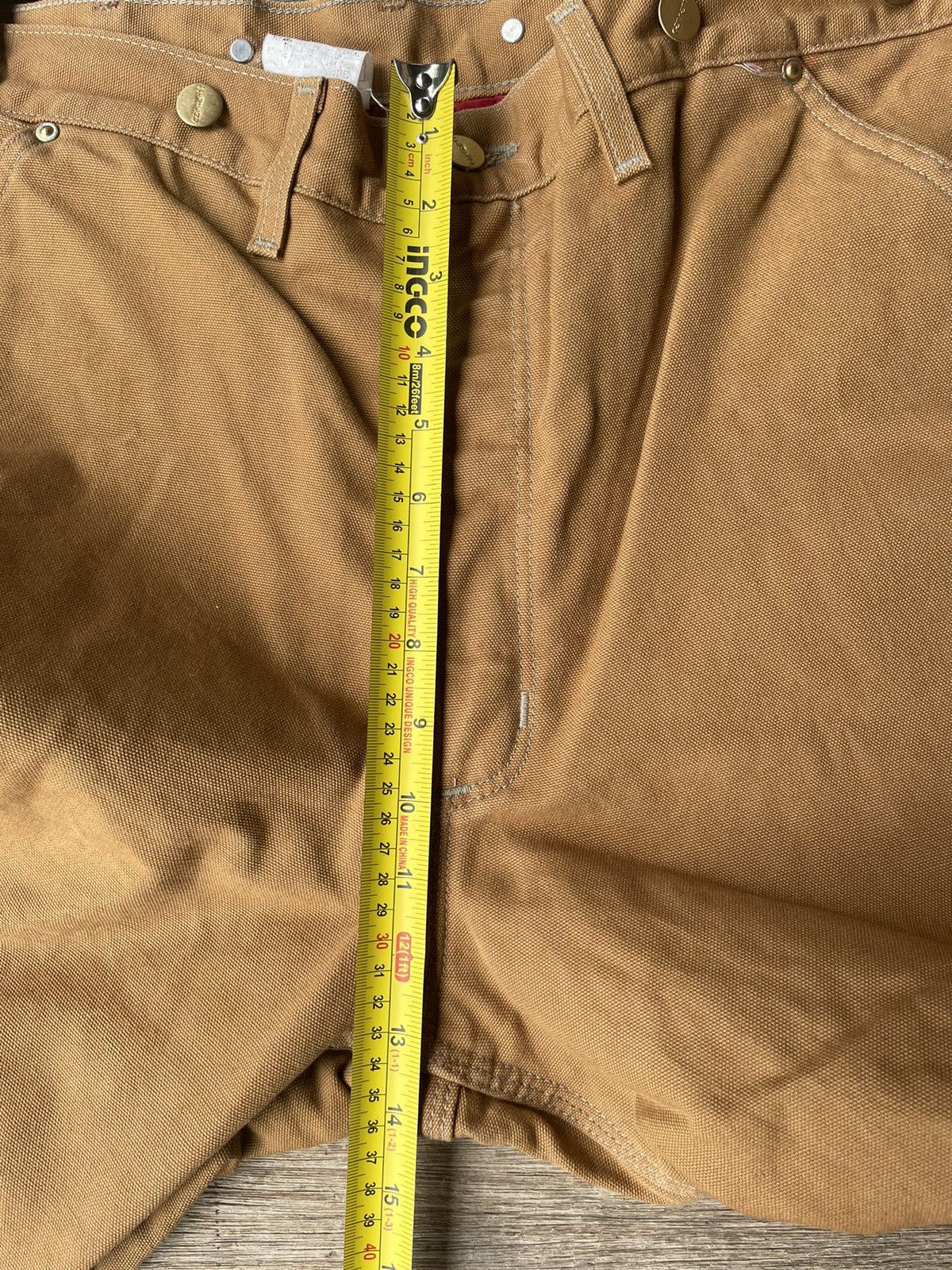 Carhartt × Vintage Vinage Carhartt Carpenter Pants Workwear Size US 37 - 16 Thumbnail