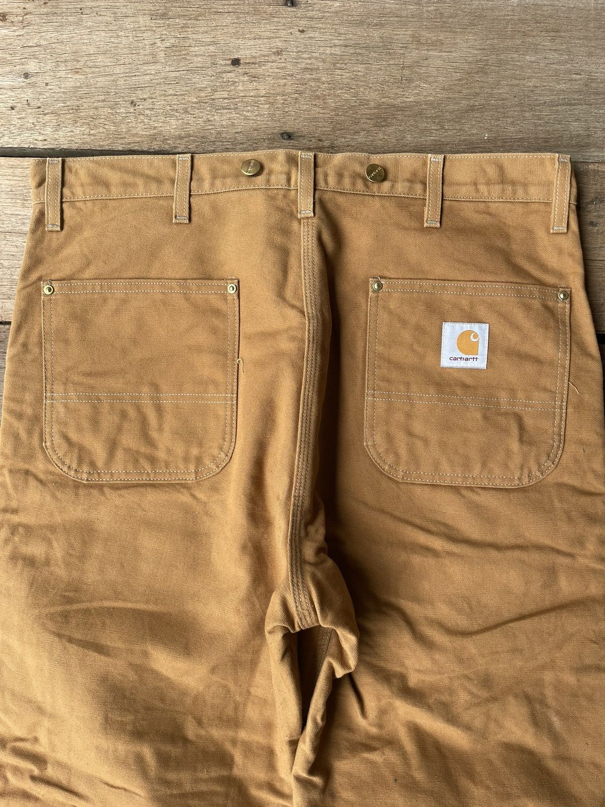 Carhartt × Vintage Vinage Carhartt Carpenter Pants Workwear Size US 37 - 9 Thumbnail