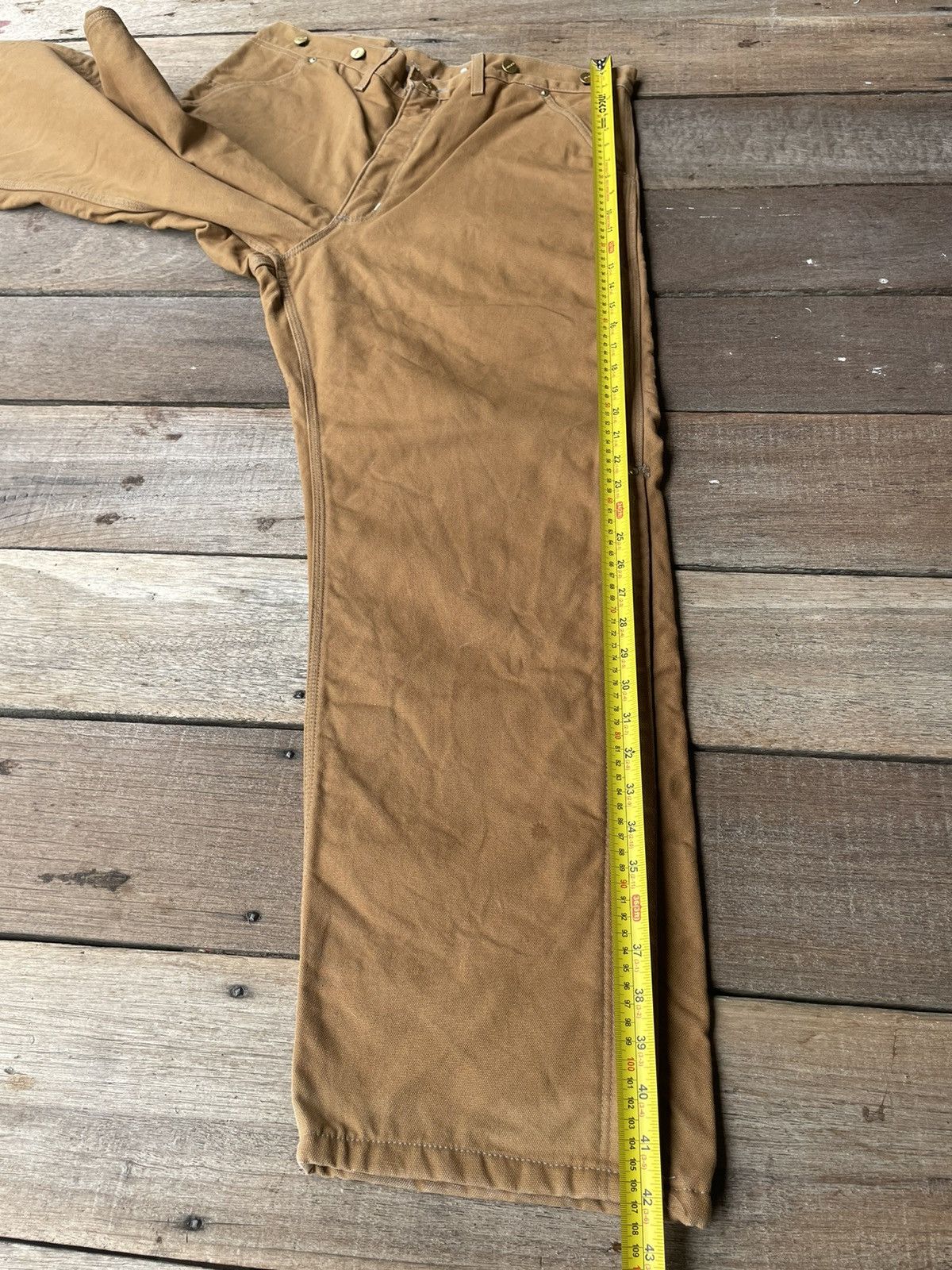 Carhartt × Vintage Vinage Carhartt Carpenter Pants Workwear Size US 37 - 14 Thumbnail