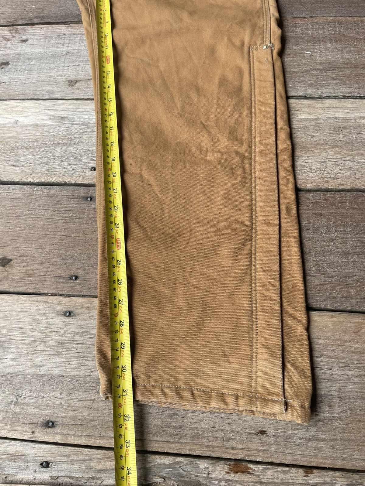 Carhartt × Vintage Vinage Carhartt Carpenter Pants Workwear Size US 37 - 15 Thumbnail