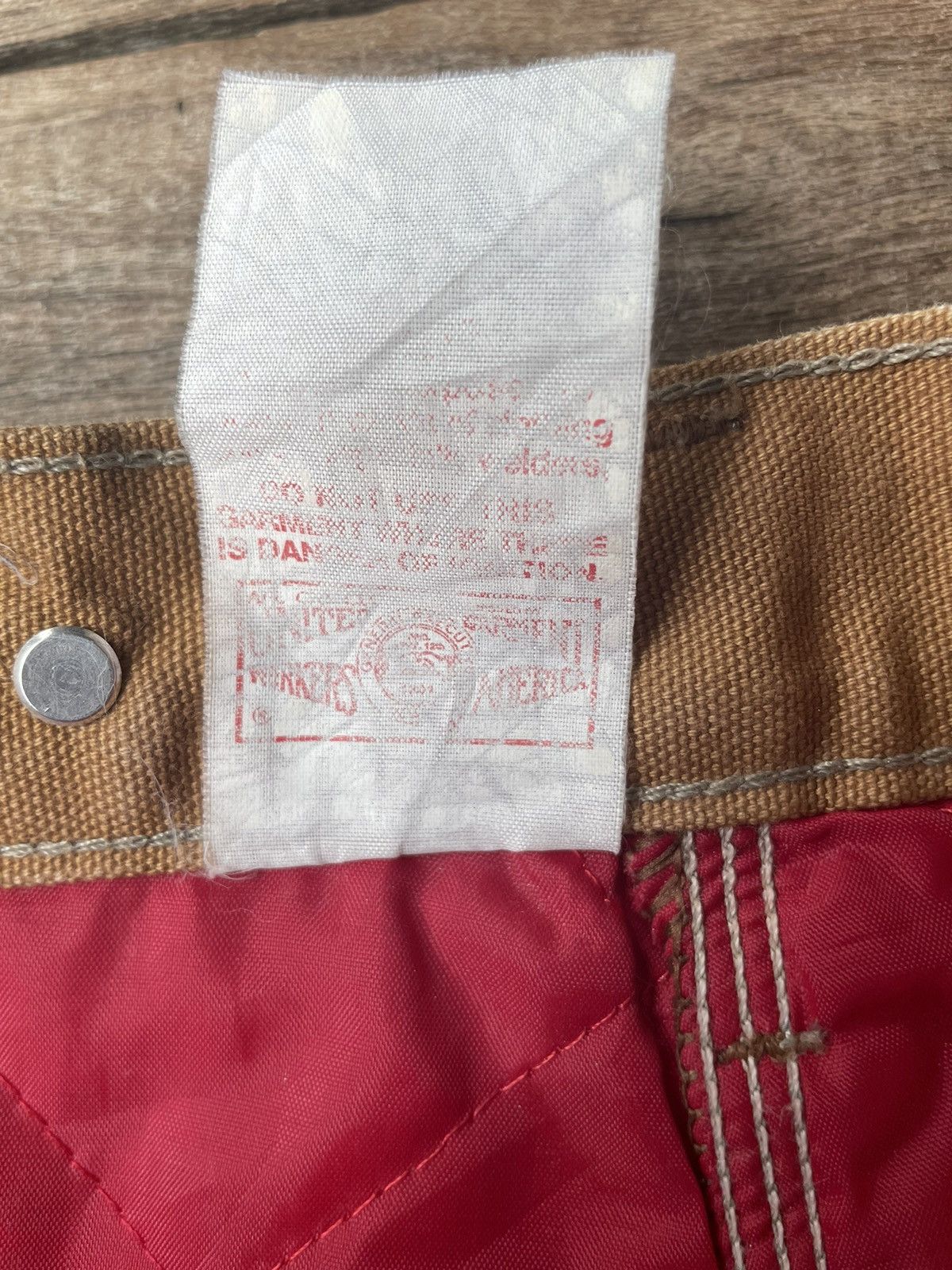 Carhartt × Vintage Vinage Carhartt Carpenter Pants Workwear Size US 37 - 8 Thumbnail