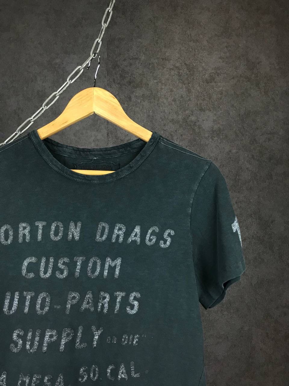Japanese Brand × True Religion True Religion Japanese brand streetwear overprinted tee Size US S / EU 44-46 / 1 - 2 Thumbnail