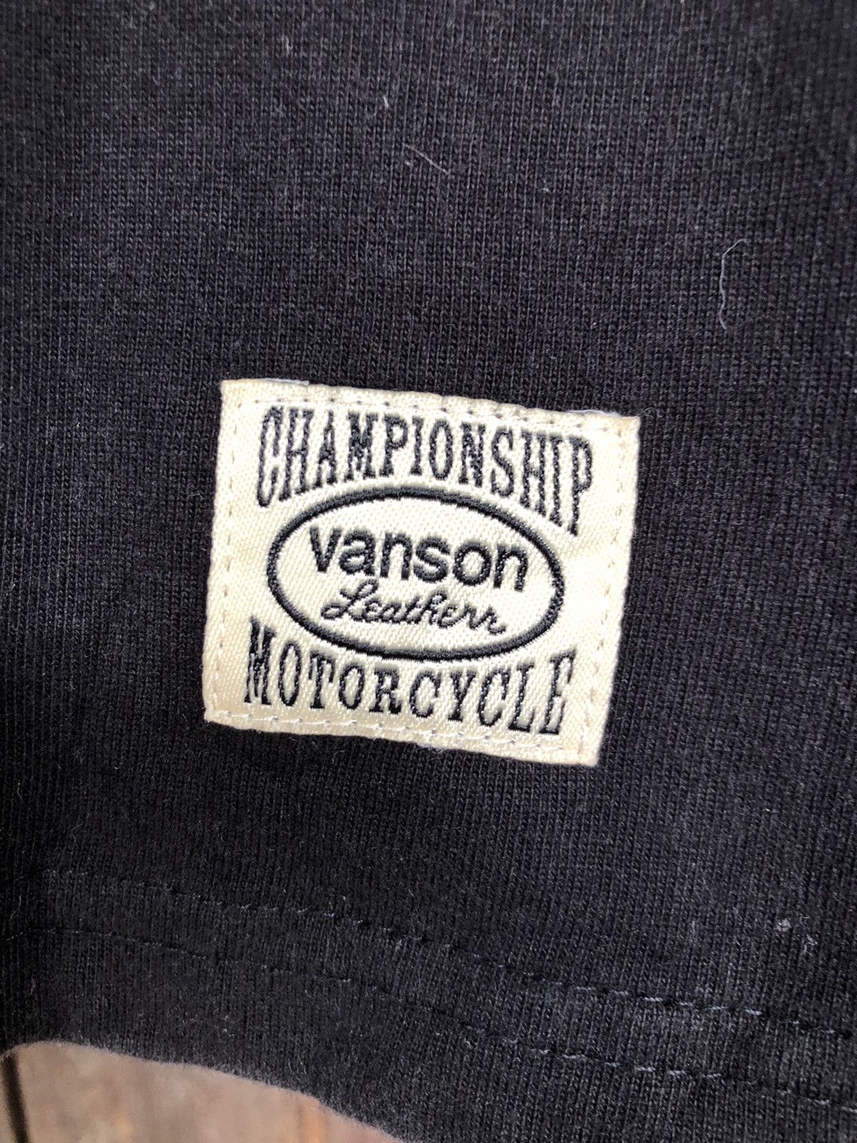 Anime vintage Anime TFOA x Vanson Motorcycle 3 Quarter Black shirt Size US L / EU 52-54 / 3 - 6 Thumbnail