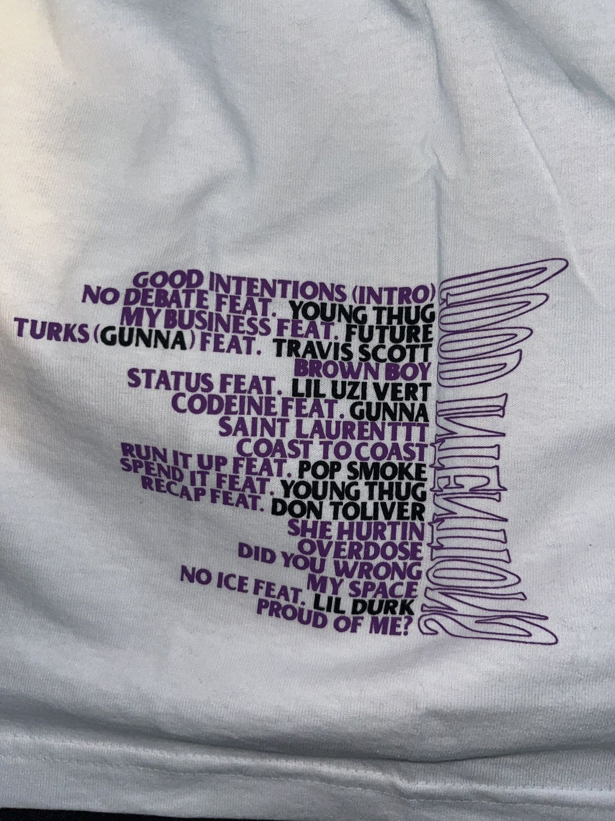 NAV × Vlone Authentic Small White Nav x Vlone Dove Tee Size US S / EU 44-46 / 1 - 3 Thumbnail
