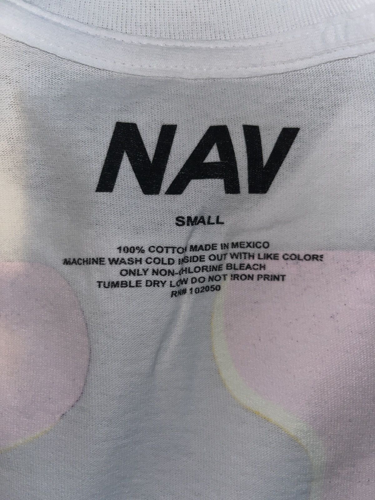 NAV × Vlone Authentic Small White Nav x Vlone Dove Tee Size US S / EU 44-46 / 1 - 4 Thumbnail