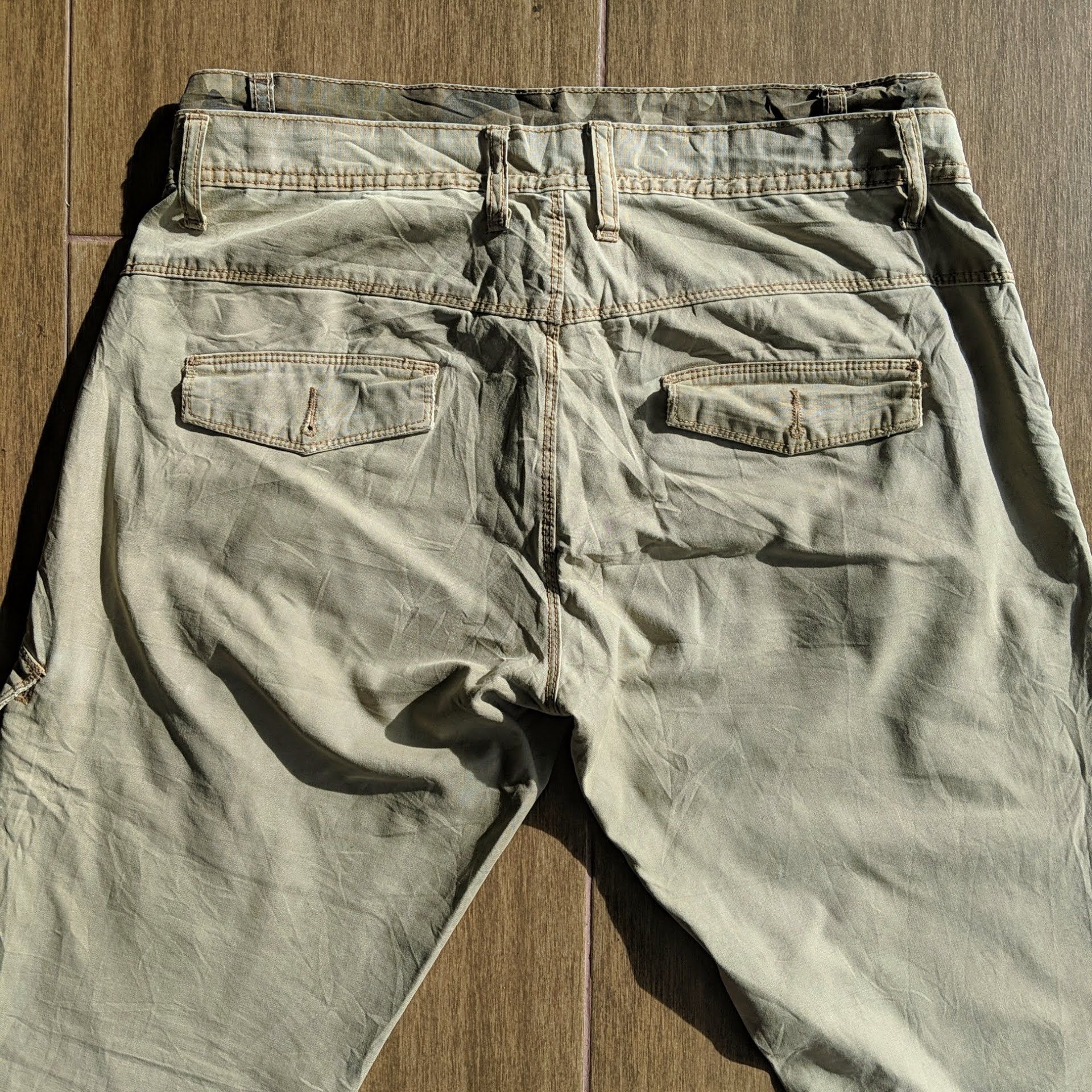Japanese Brand Vintage Double Waist Denim 1975 Tac Trouser Casual Pants W34 Size US 34 / EU 50 - 10 Thumbnail