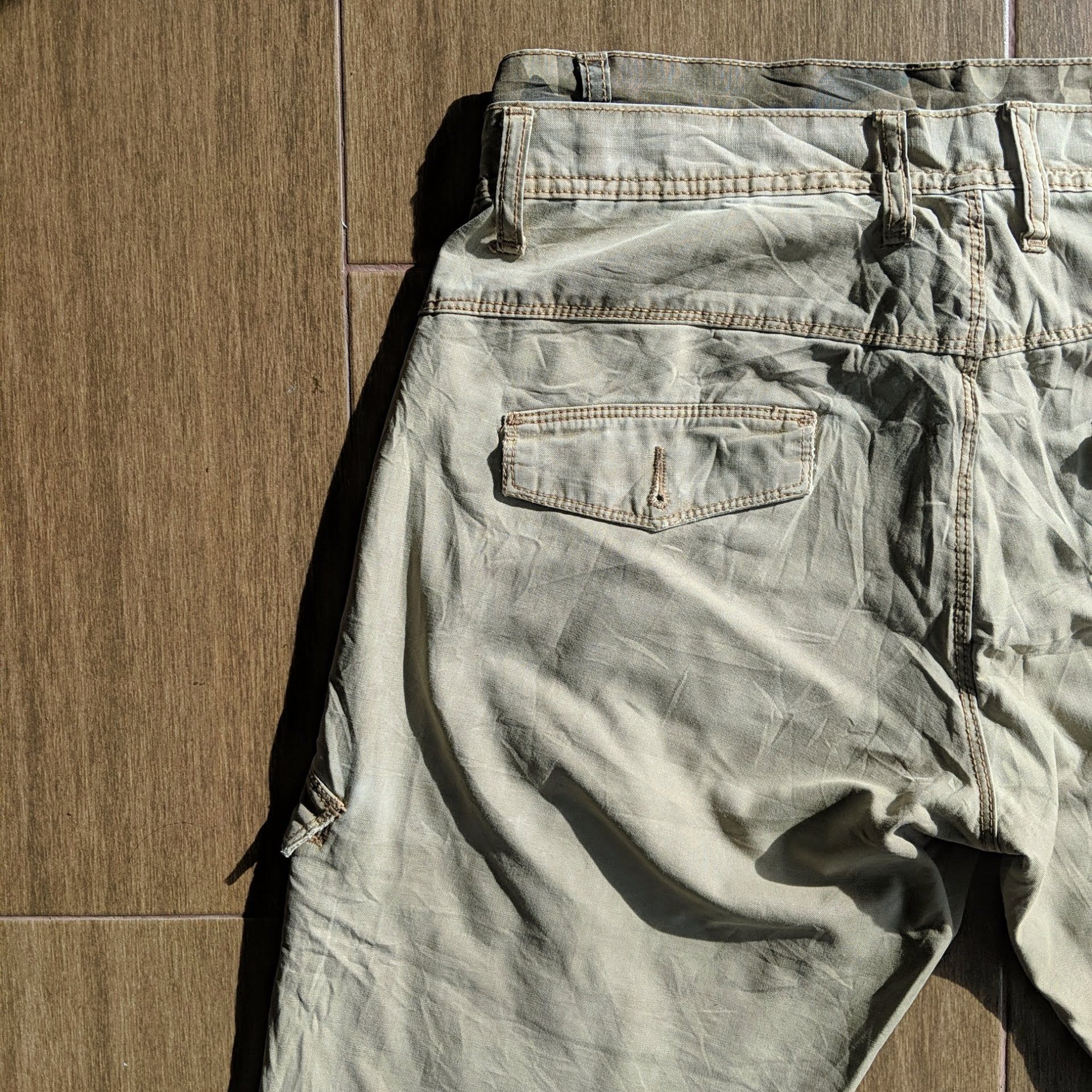 Japanese Brand Vintage Double Waist Denim 1975 Tac Trouser Casual Pants W34 Size US 34 / EU 50 - 11 Thumbnail