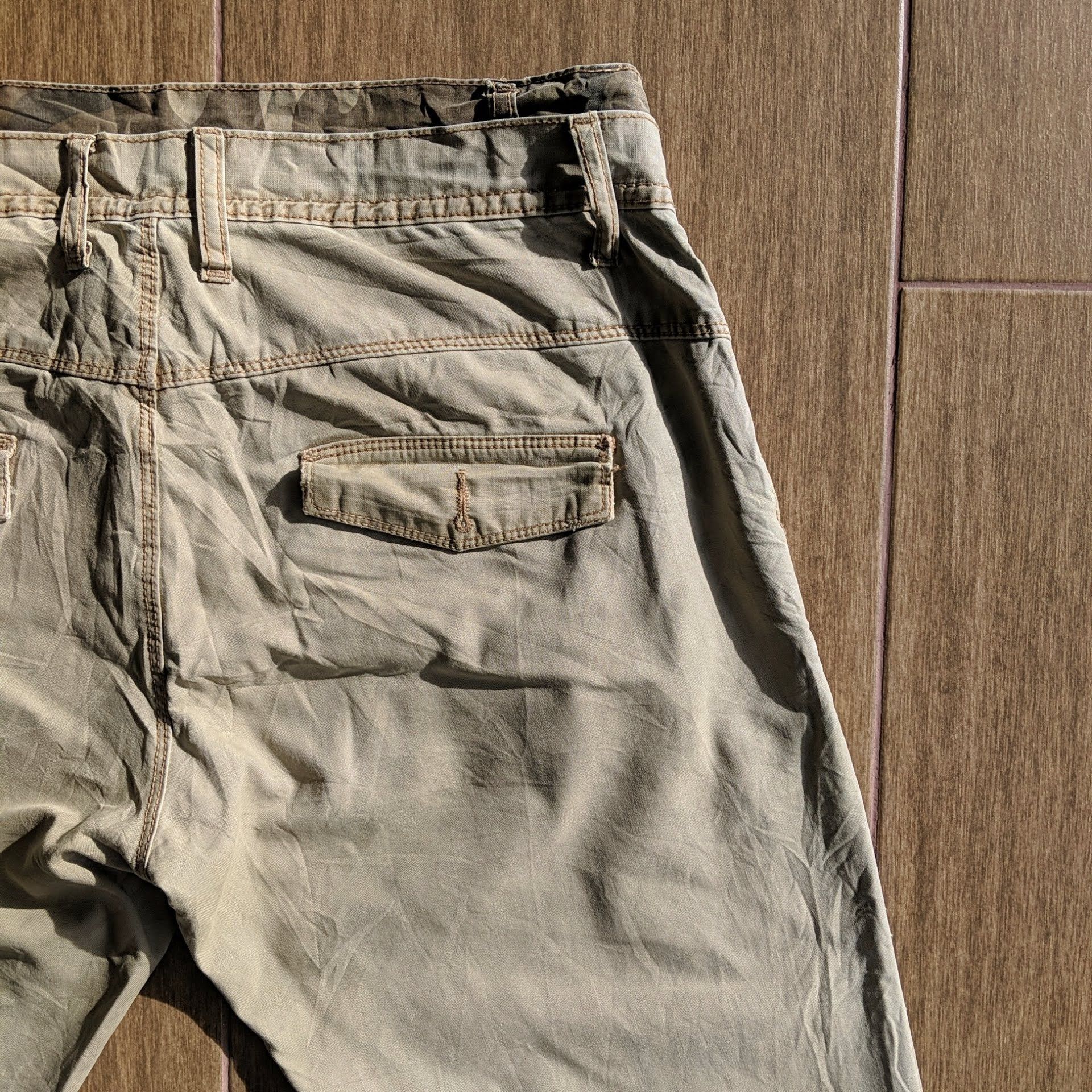 Japanese Brand Vintage Double Waist Denim 1975 Tac Trouser Casual Pants W34 Size US 34 / EU 50 - 12 Thumbnail