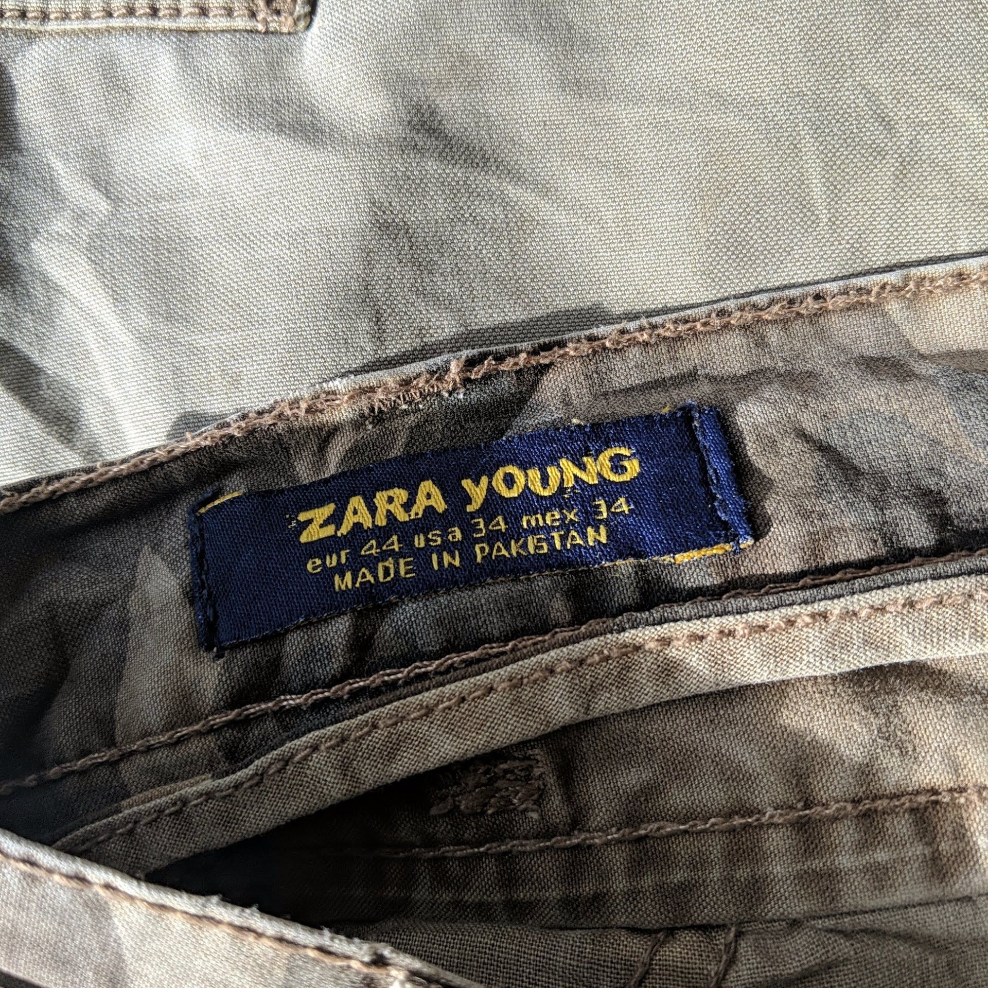 Japanese Brand Vintage Double Waist Denim 1975 Tac Trouser Casual Pants W34 Size US 34 / EU 50 - 7 Thumbnail