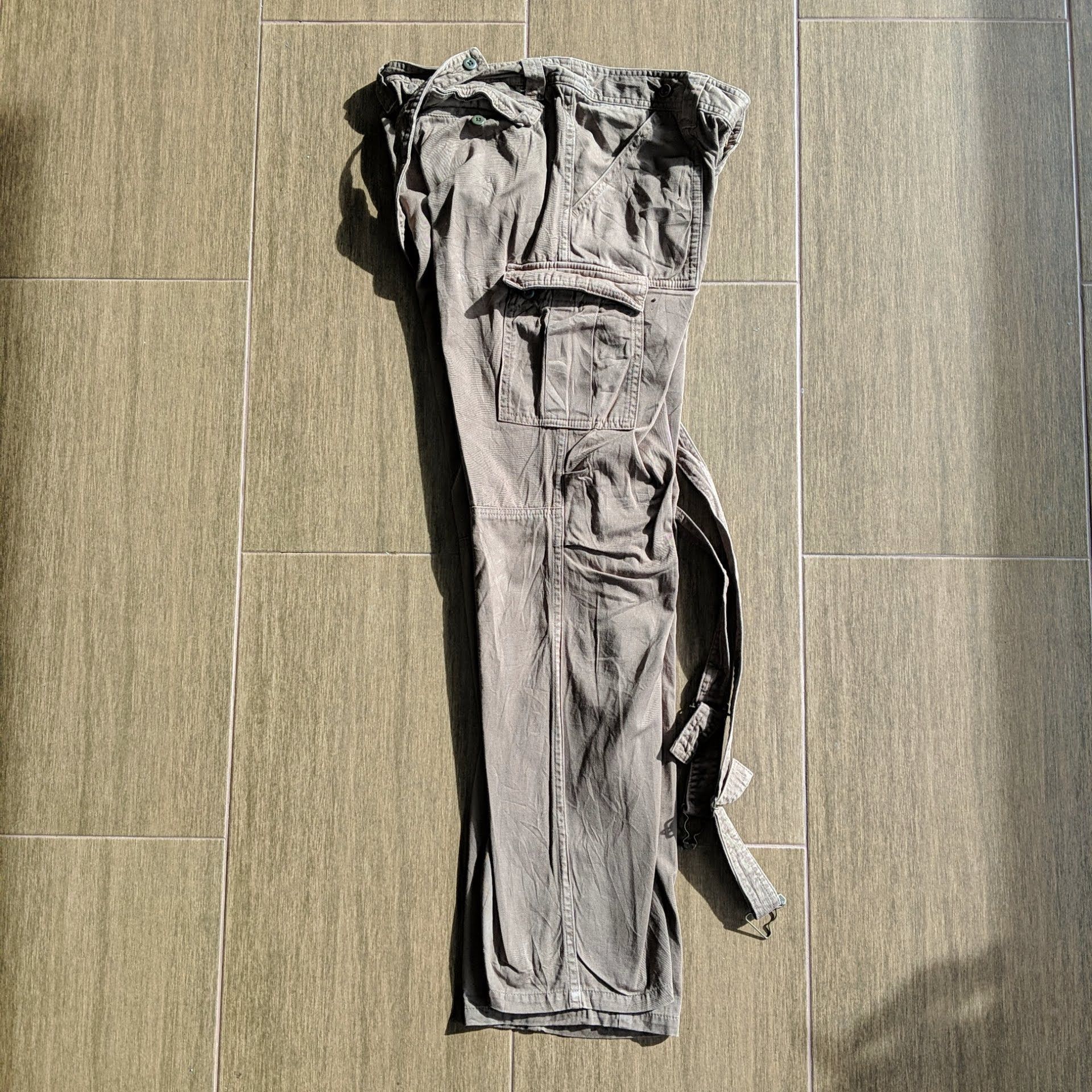 Japanese Brand Vtg Japanese Multipocket Belt Tactical Cargo Trousers Pants Size US 33 - 13 Thumbnail