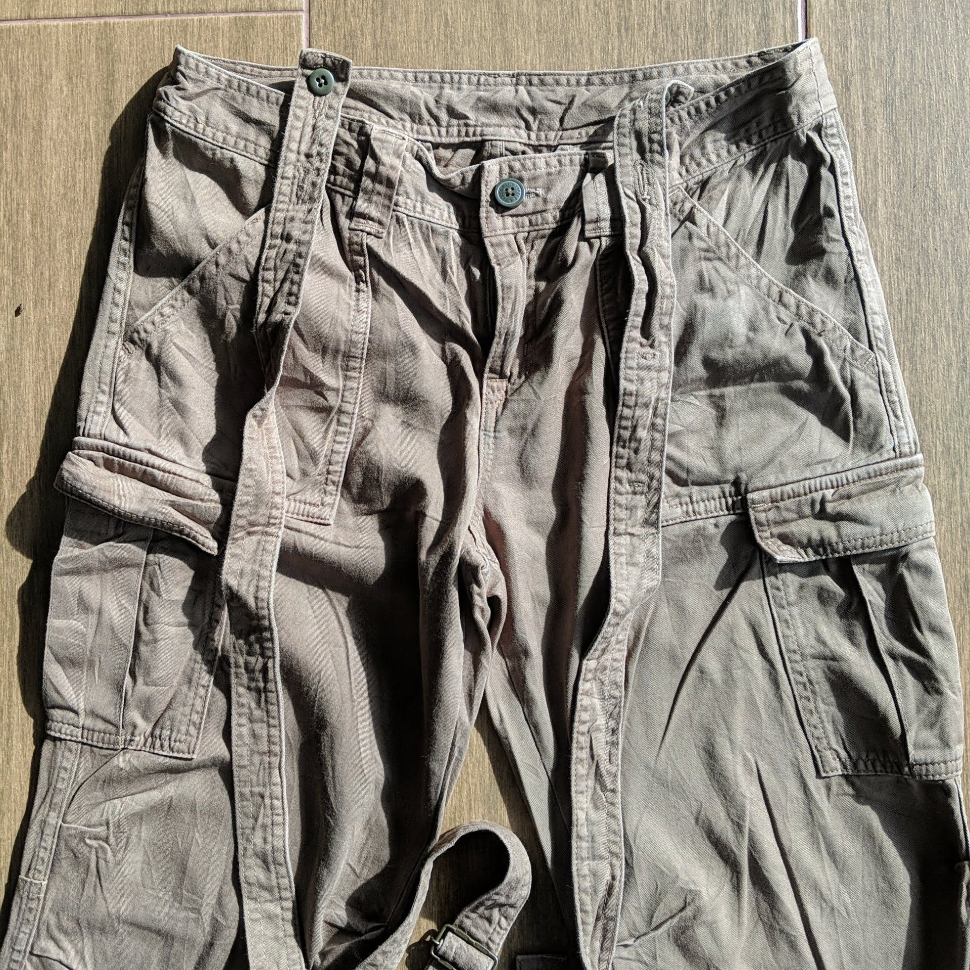 Japanese Brand Vtg Japanese Multipocket Belt Tactical Cargo Trousers Pants Size US 33 - 2 Thumbnail