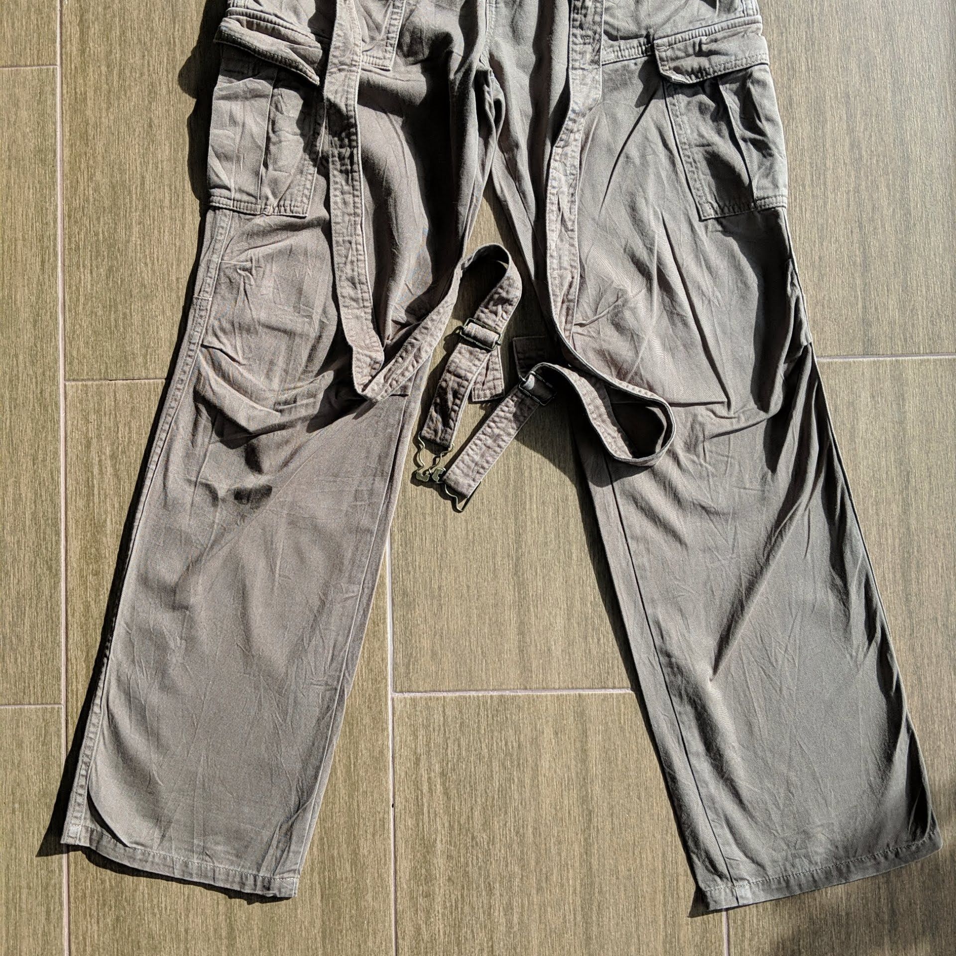 Japanese Brand Vtg Japanese Multipocket Belt Tactical Cargo Trousers Pants Size US 33 - 5 Thumbnail