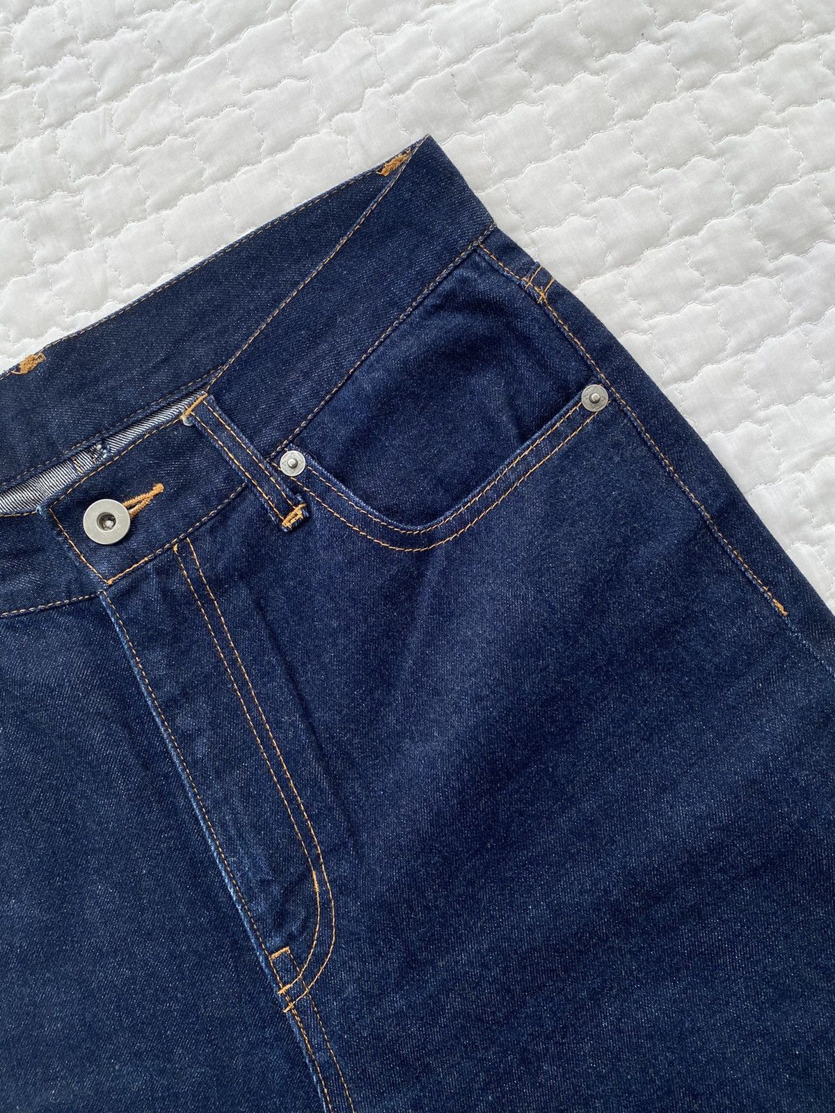 Japanese Brand Redline Selvedge Denim By Burning Man Size US 28 / EU 44 - 3 Thumbnail