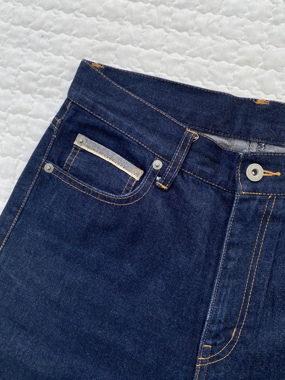 Japanese Brand Redline Selvedge Denim By Burning Man Size US 28 / EU 44 - 4 Thumbnail