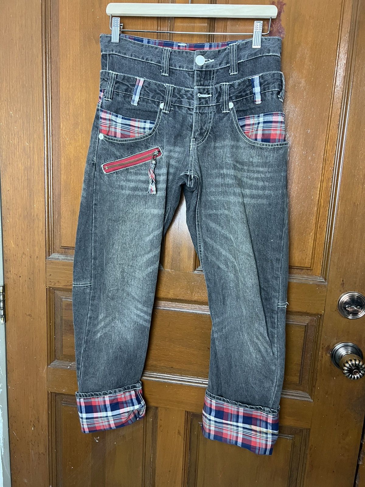 Japanese Brand × Vintage Vintage Memory Special Jeans Double Waisted Size US 31 - 2 Thumbnail