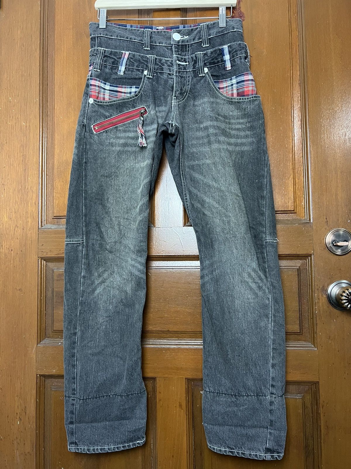 Japanese Brand × Vintage Vintage Memory Special Jeans Double Waisted Size US 31 - 3 Thumbnail